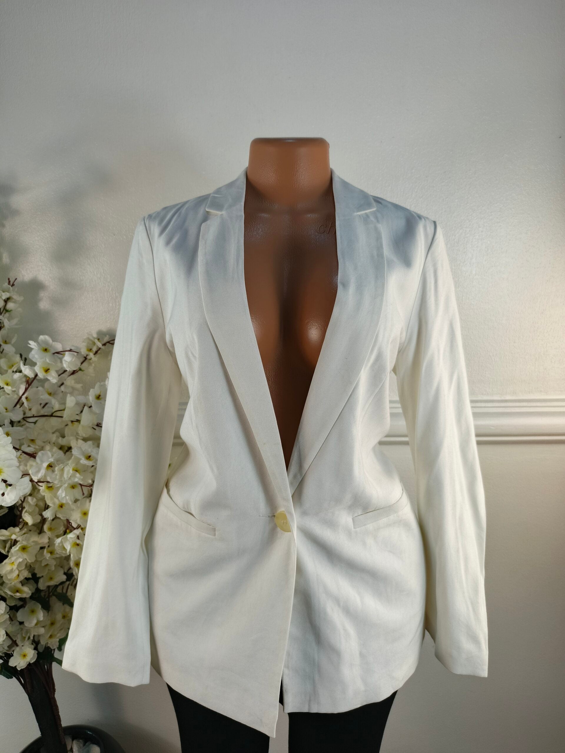 PRIMARK UK SIZE 12 [LENGHT 29 INCHES, WHITE] image 0