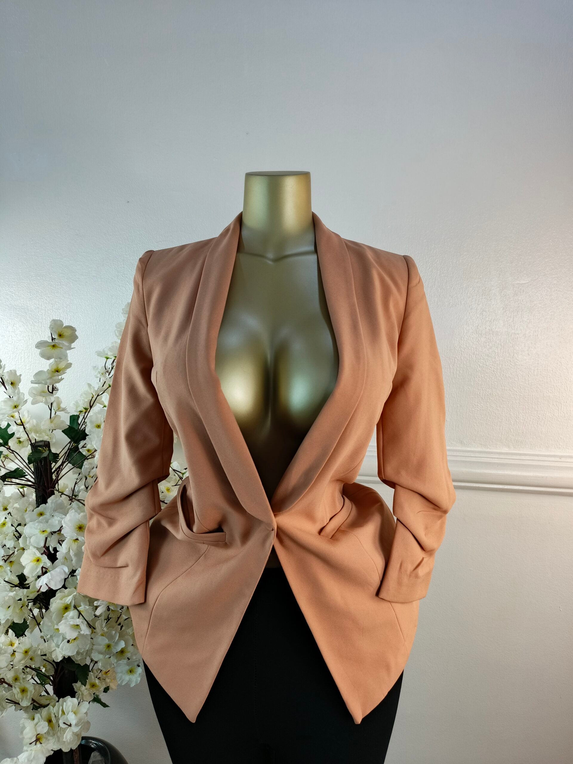 ASOS UK SIZE 6 [LENGTH 30 INCHES, PEACH] image 0