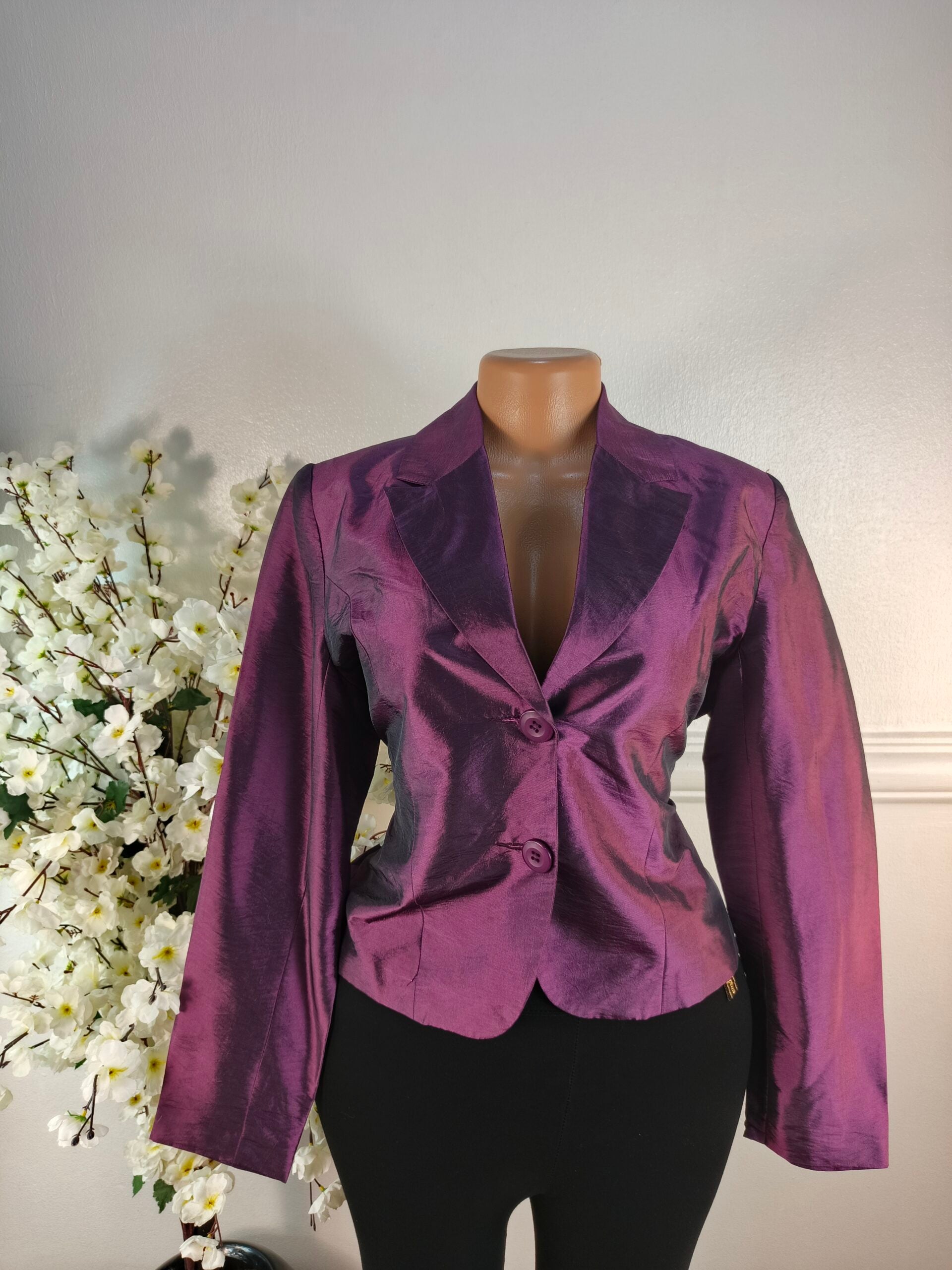 SILBOR UK SIZE 10 [LENGTH 22 INCHES, PURPLE] image 0