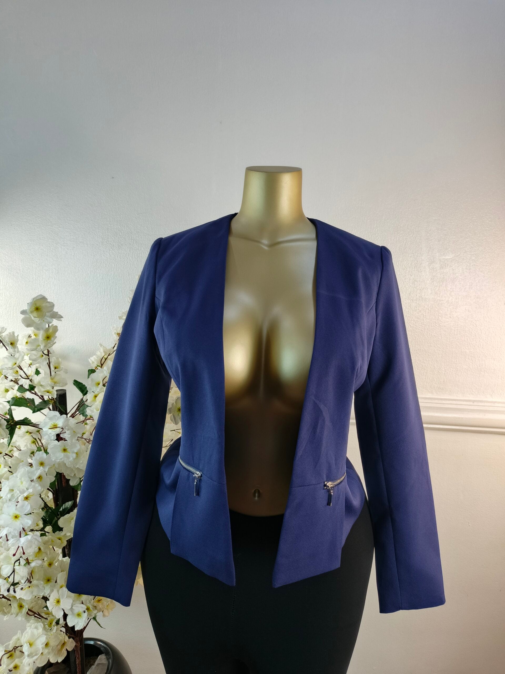 PRIMARK UK SIZE 10 [LENGTH 23 INCHES, NAVY BLUE] image 0