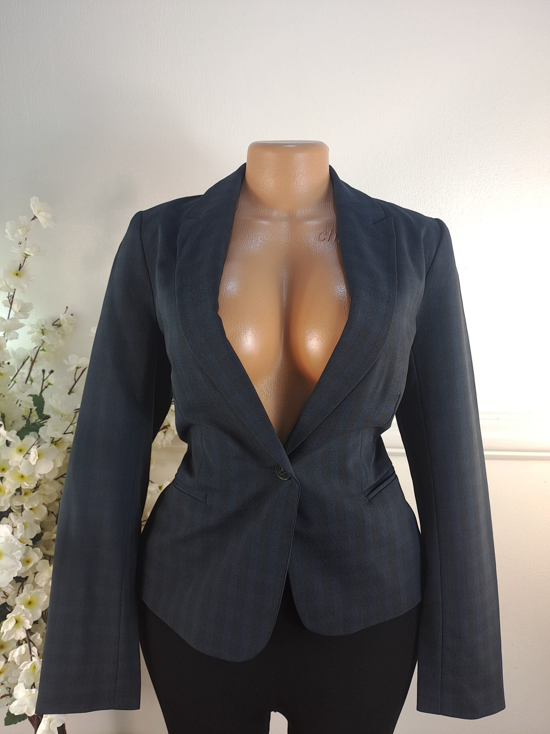 DOROTHY PERKINS UK SIZE 12 [LENGHT 23 INCHES, DARK BLUE] image 0