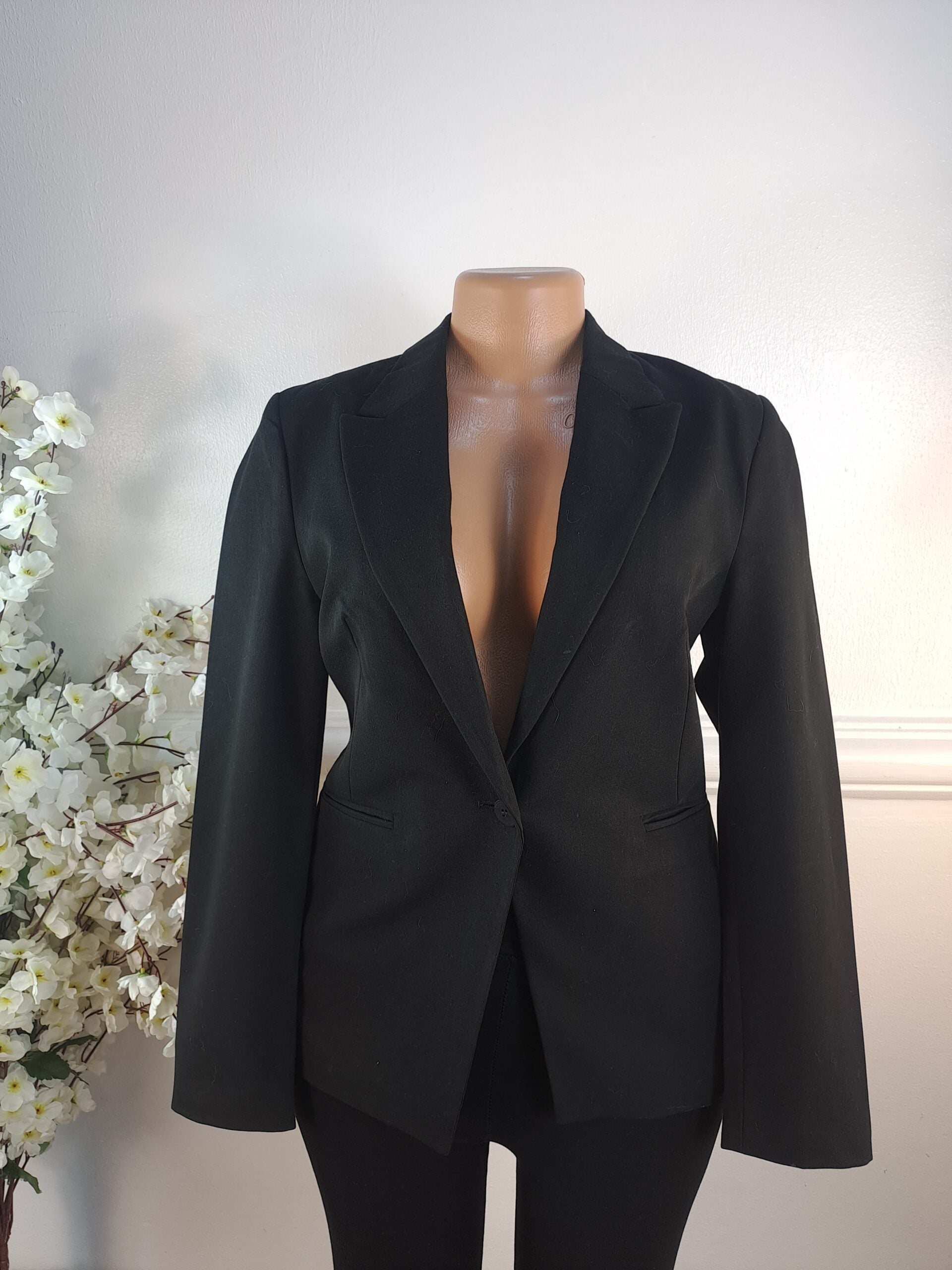 TOPSHOP UK SIZE 10 [LENGTH 27 INCHES, BLACK] image 0