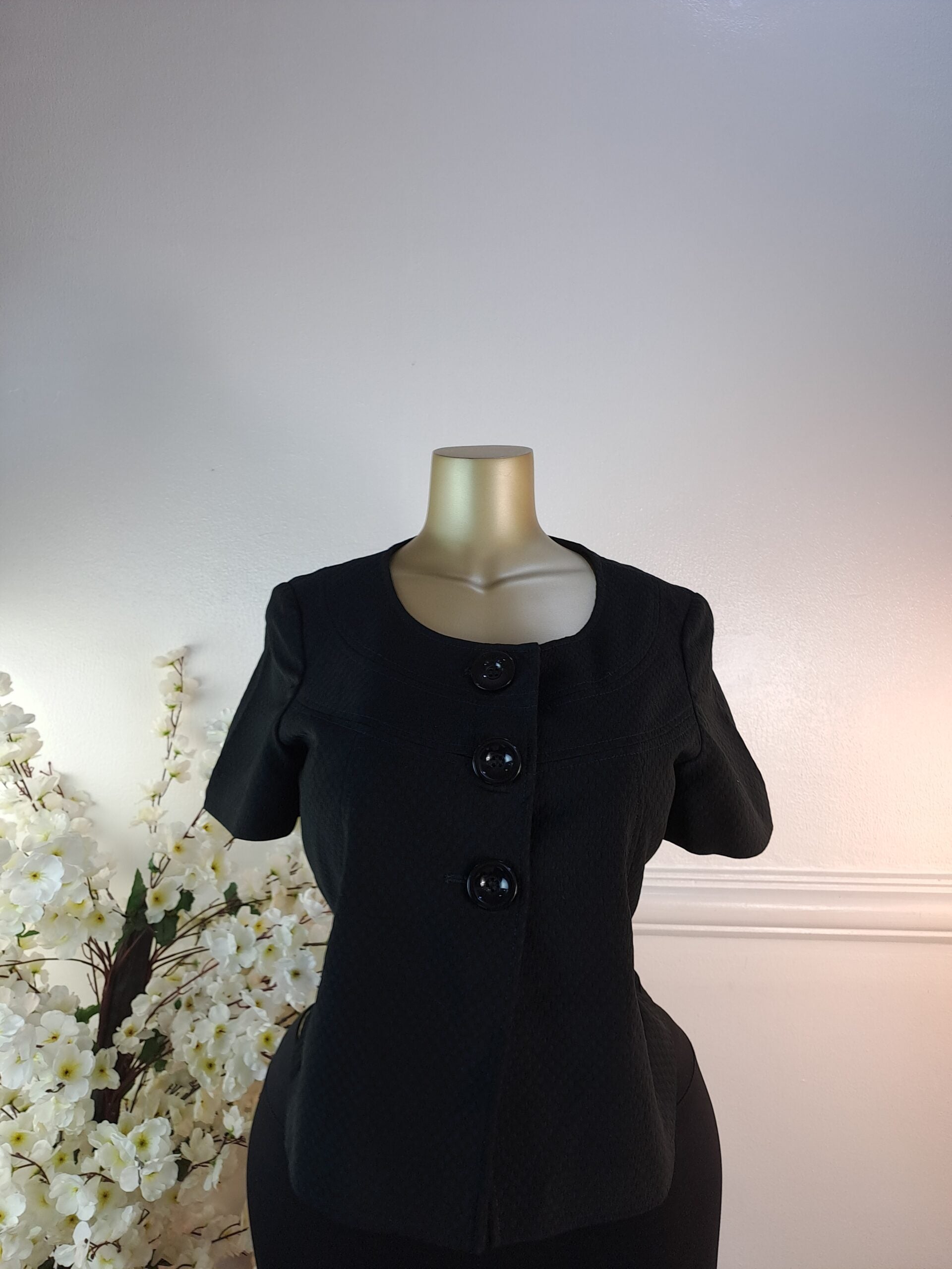 ATMOSPHERE UK SIZE 12 [LENGTH 21 INCHES, BLACK] image 0