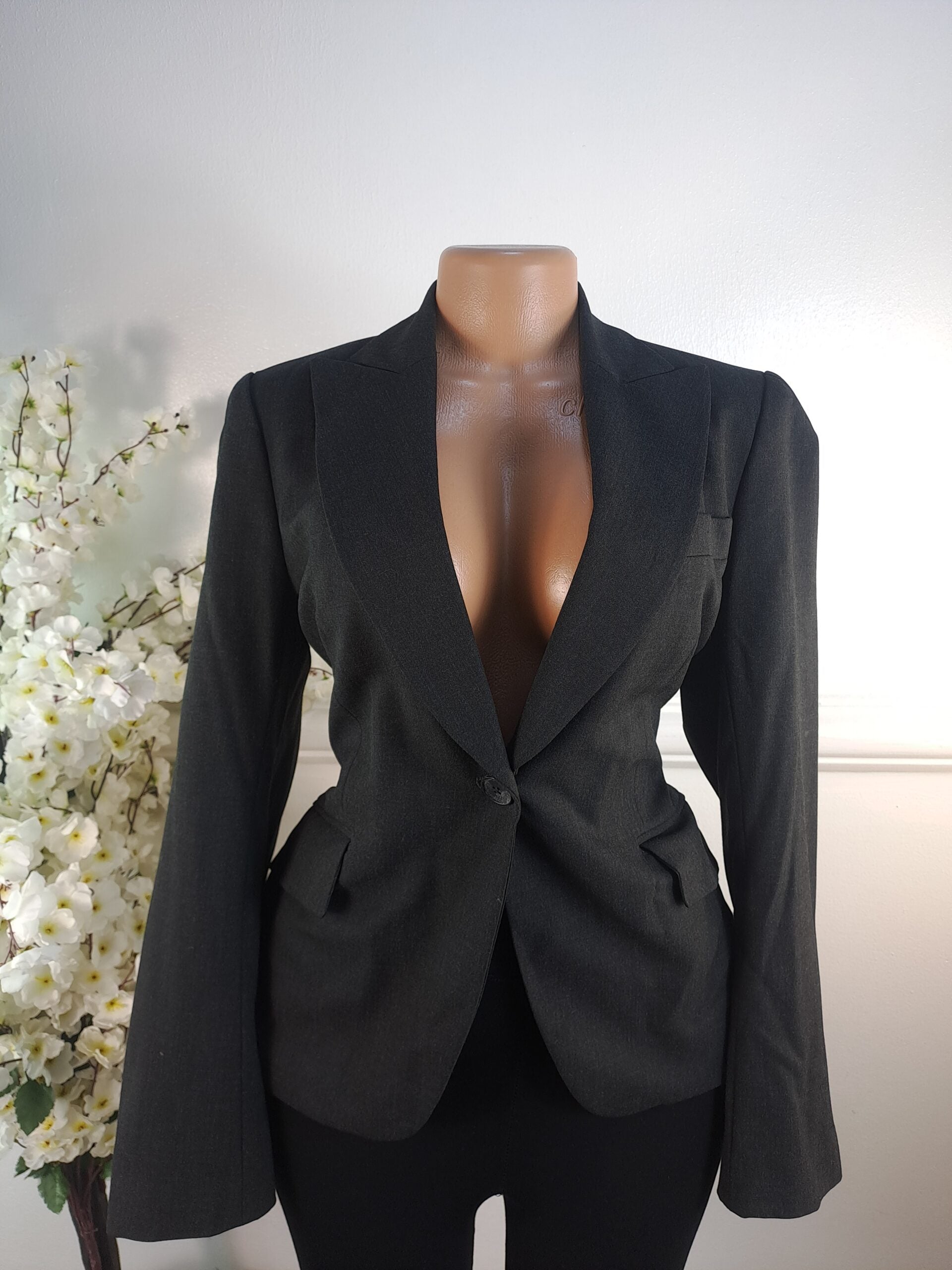 ZARA WOMAN UK SIZE 10 [LENGHT 25 INCHES, BLACK] image 0