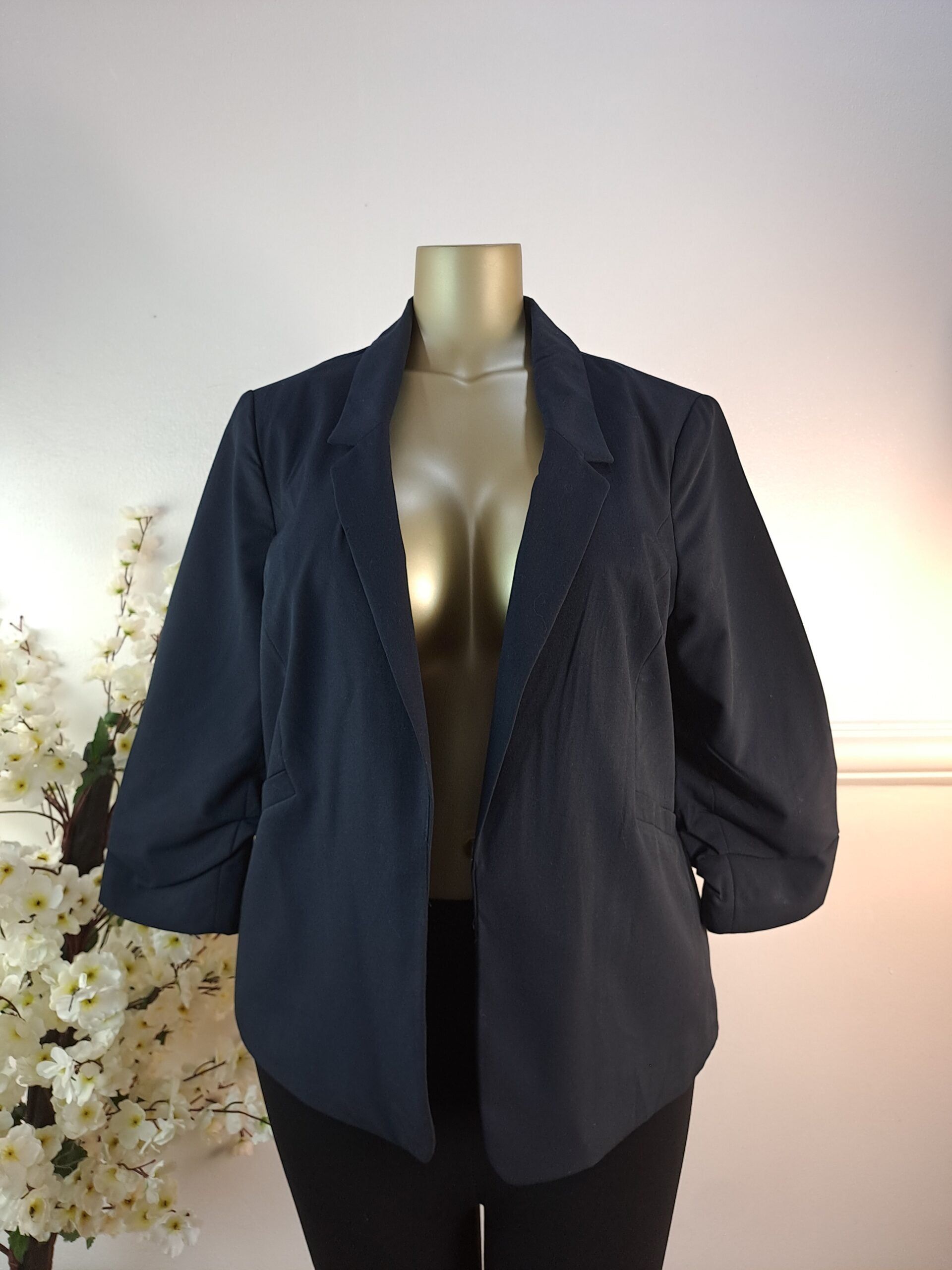 ATMOSPHERE UK SIZE 16 [LENGTH 26 INCHES, NAVY BLUE] image 0