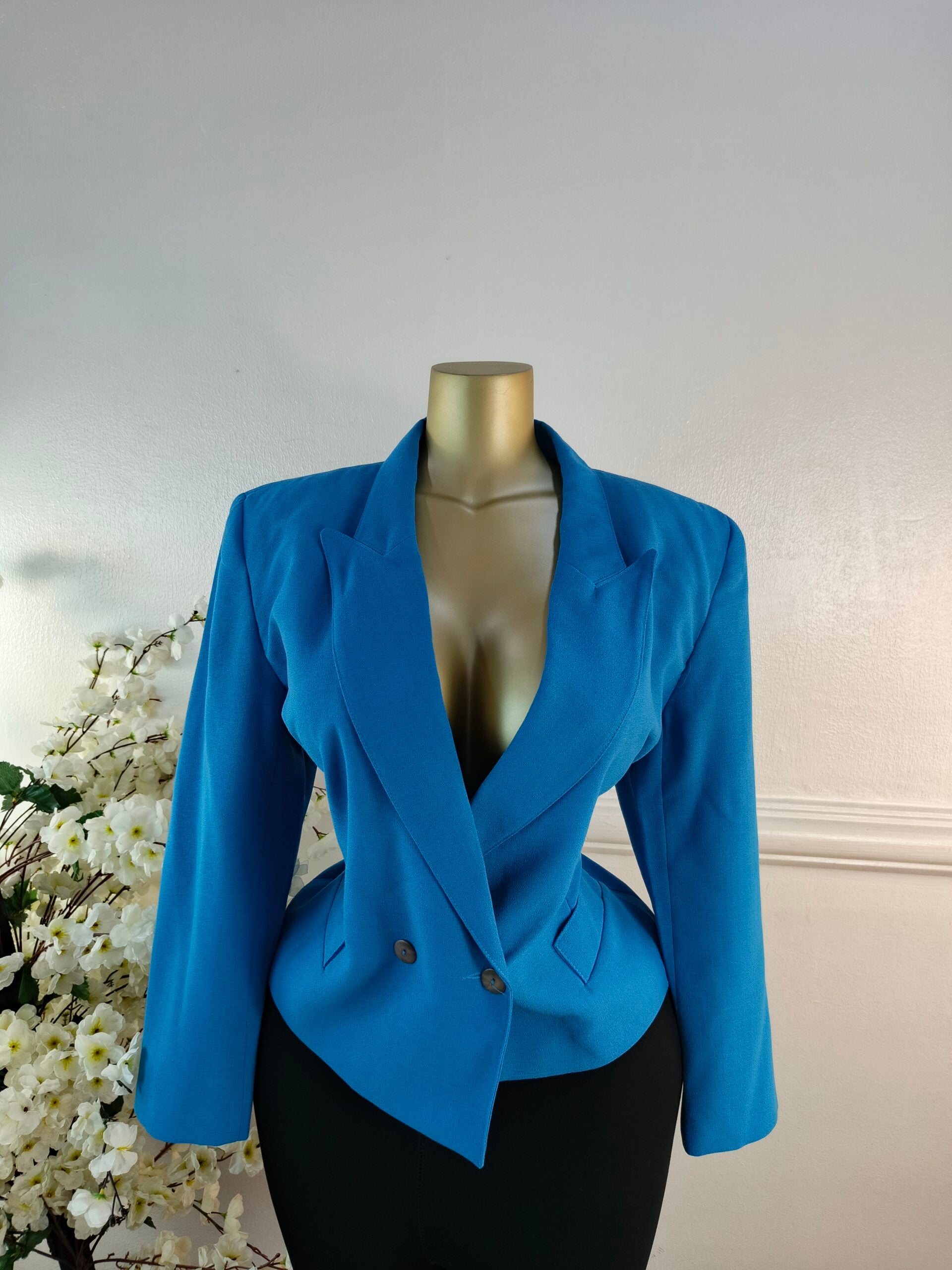 JAQUES VERT UK SIZE 14 [LENGTH 23 INCHES, BLUE] image 0