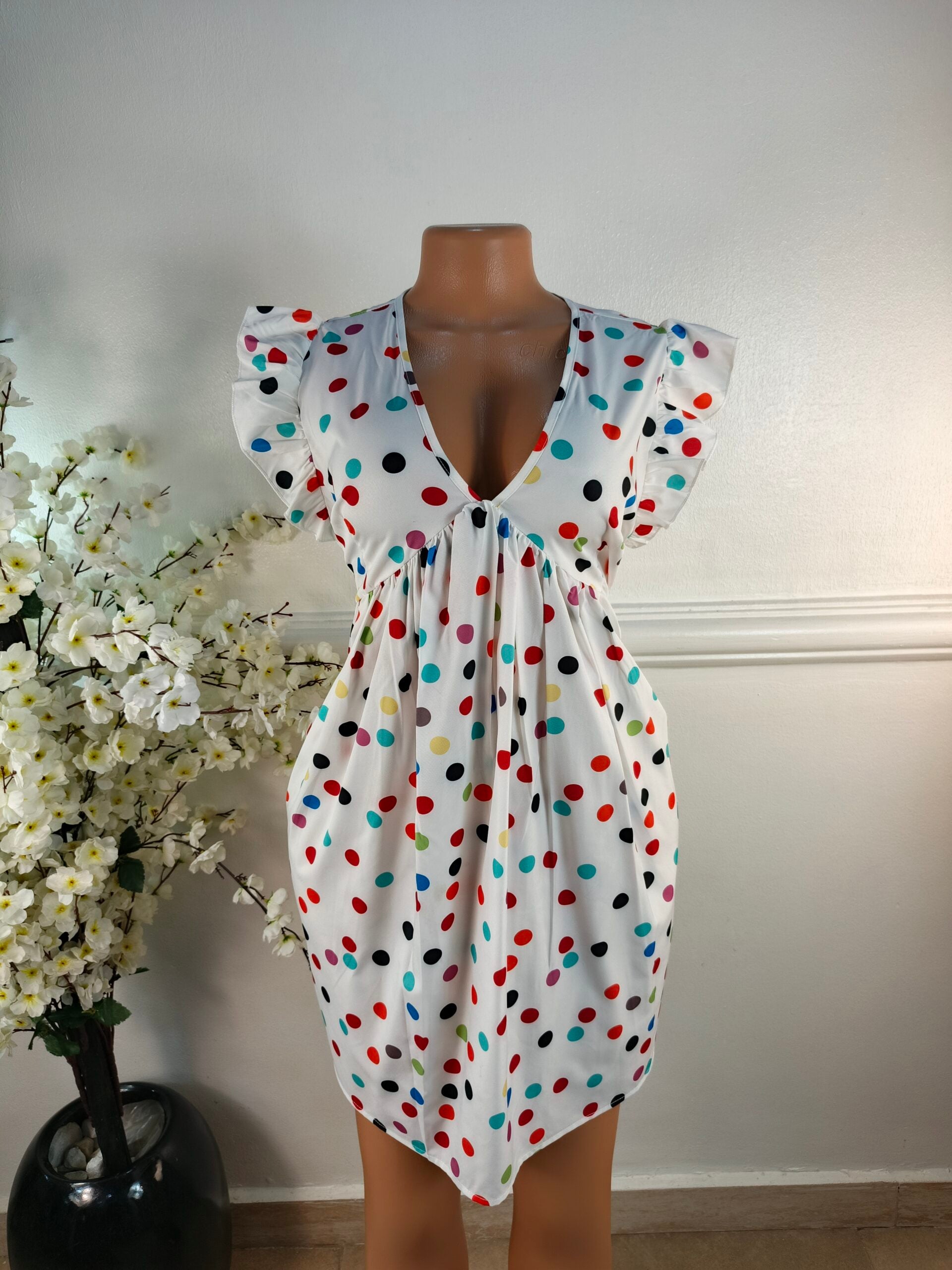 SHEIN UK SIZE 14 [WHITE, L34 INCHES] image 0