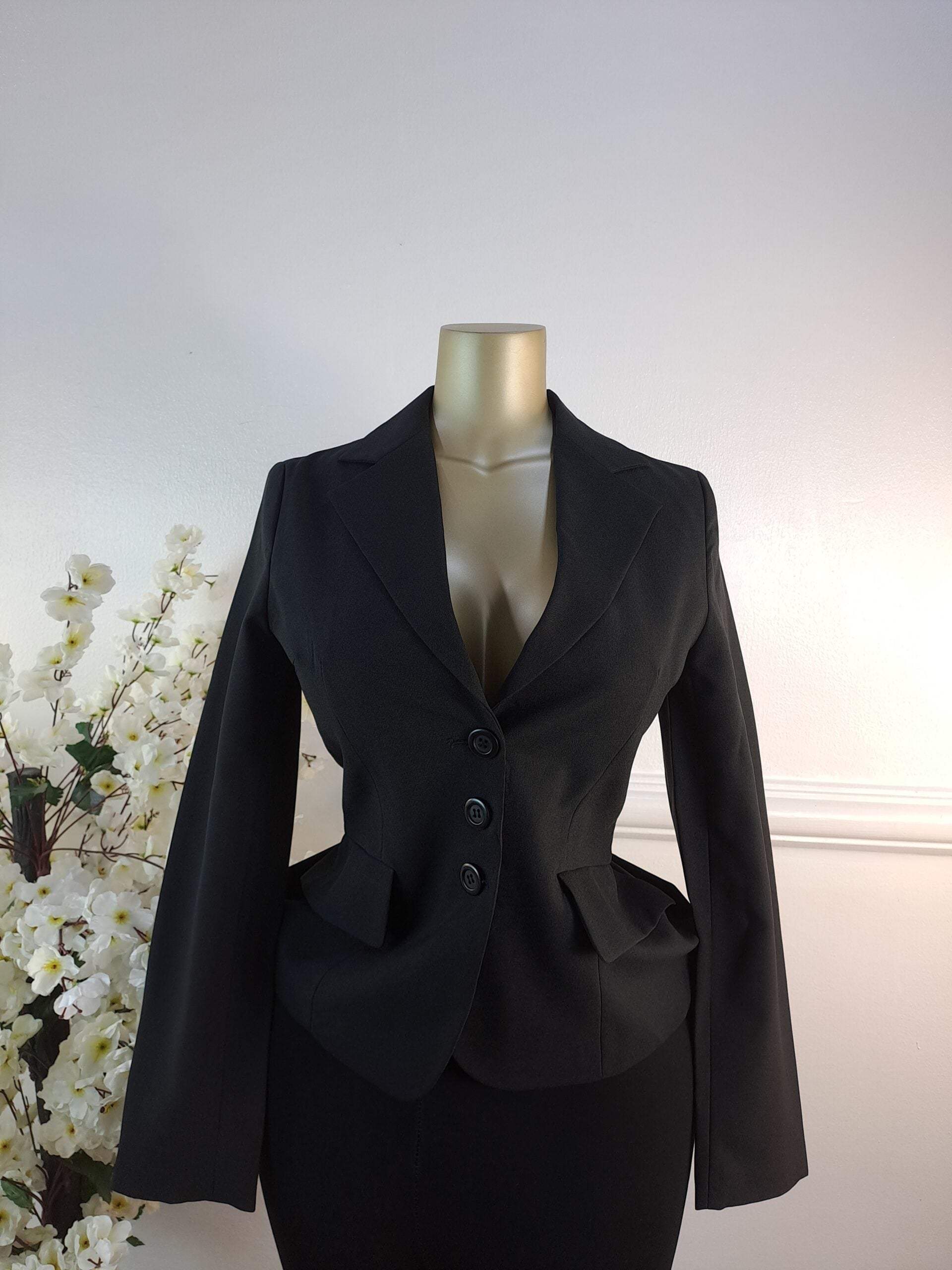 ZARA BASIC UK SIZE 6 [LENGTH 24 INCHES, BLACK] image 0