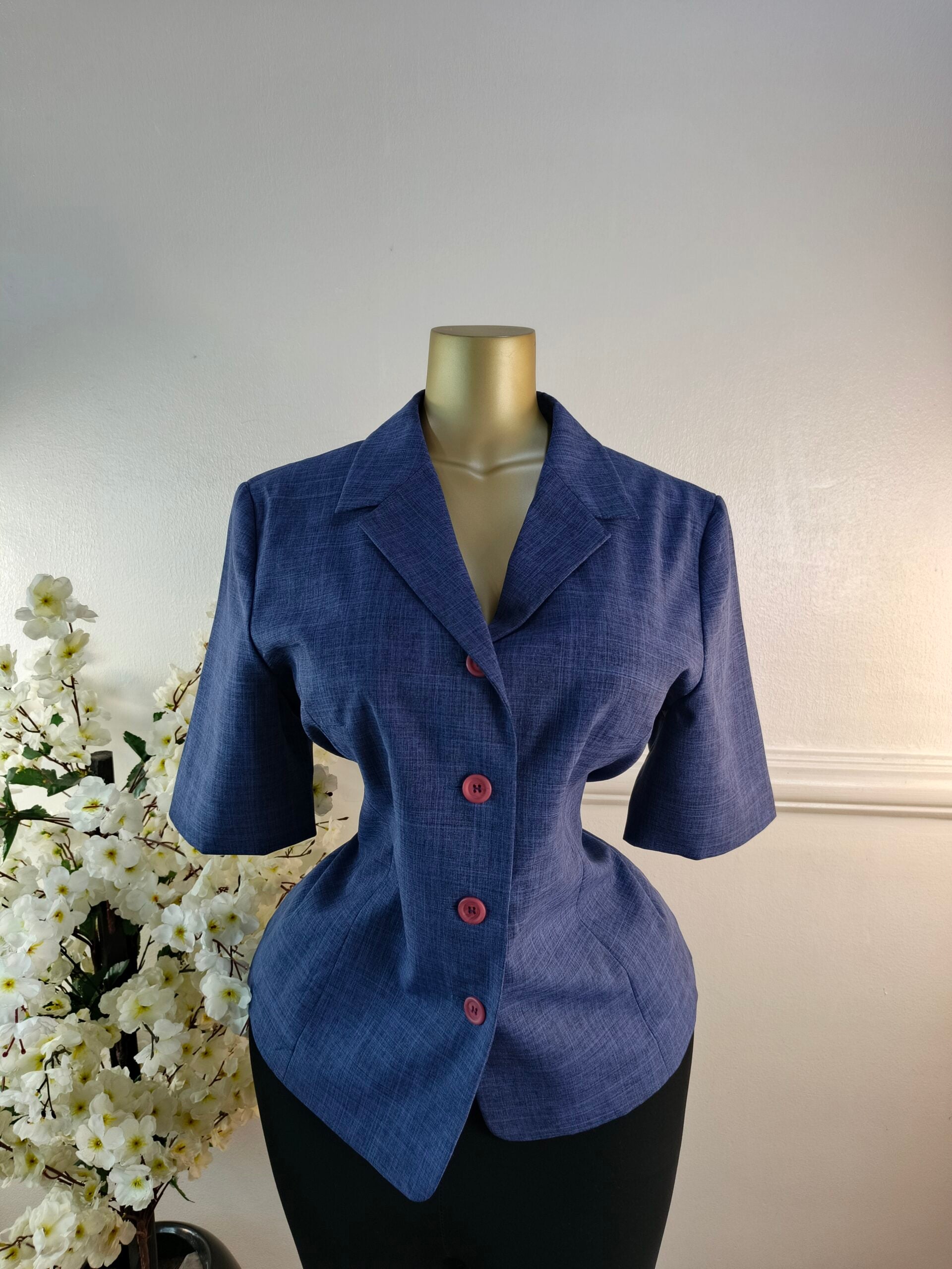 FASHION EXTRA UK SIZE 16 [LENGTH 26 INCHES, BLUE] image 0