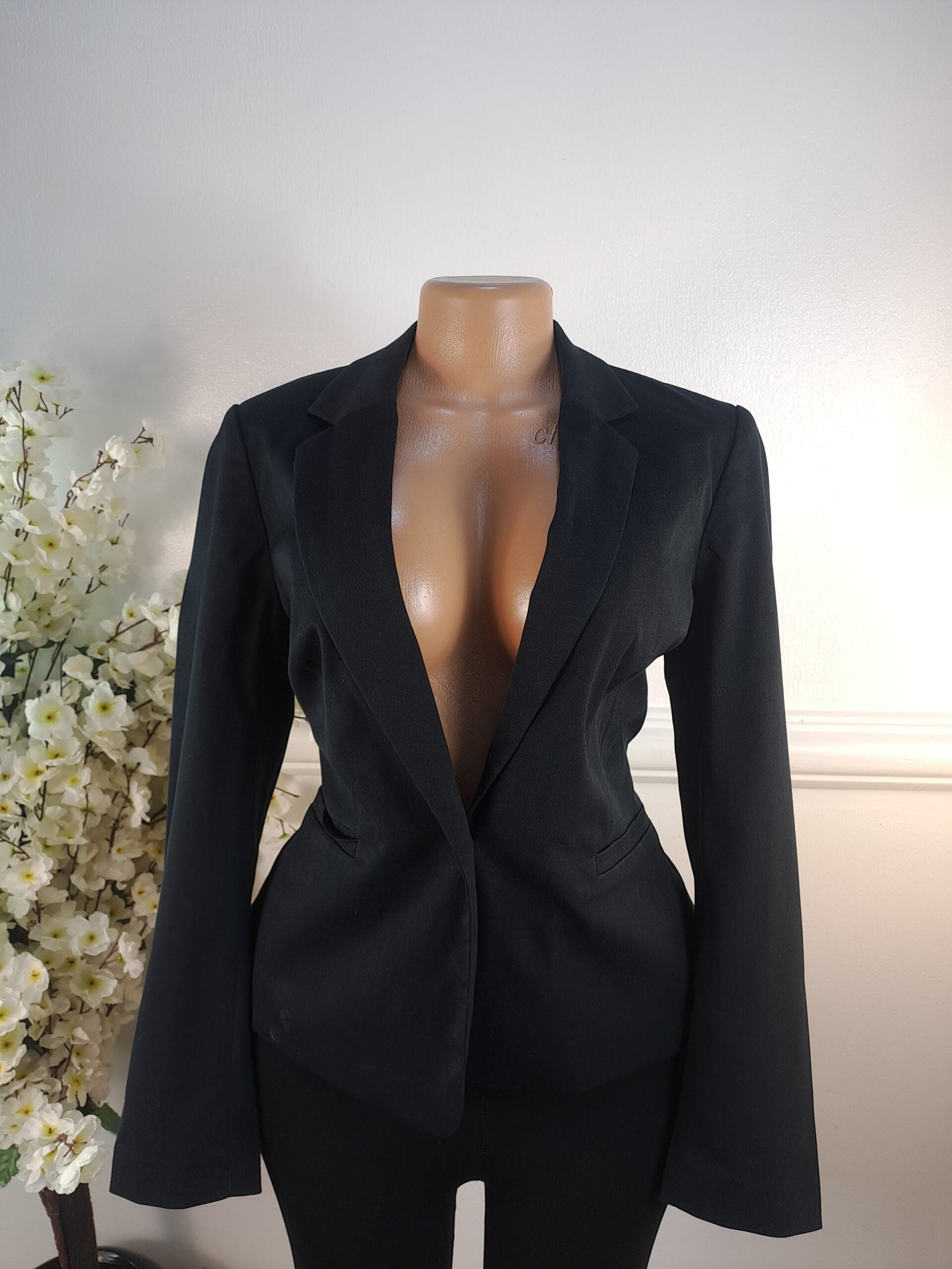 TU WOMA UK SIZE 10 [LENGHT 23 INCHES, BLACK] image 0