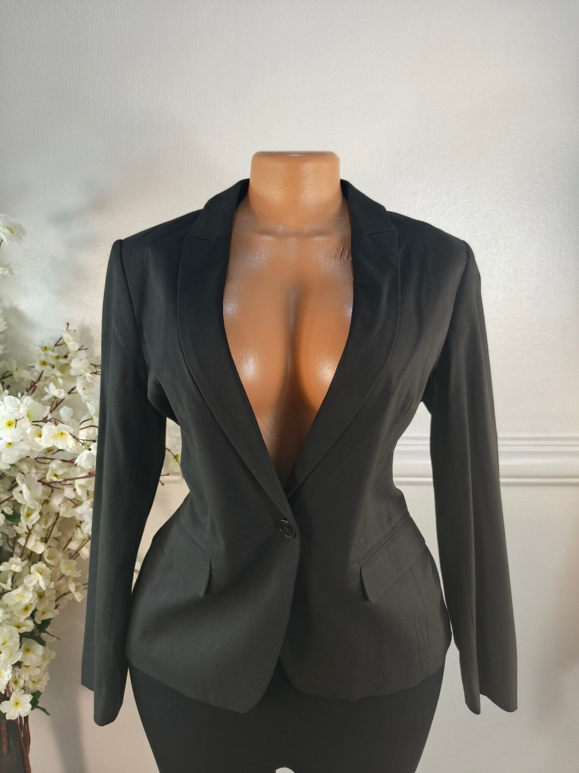 NEXT PETITE UK SIZE 10 [LENGHT 24 INCHES, BLACK] image 0