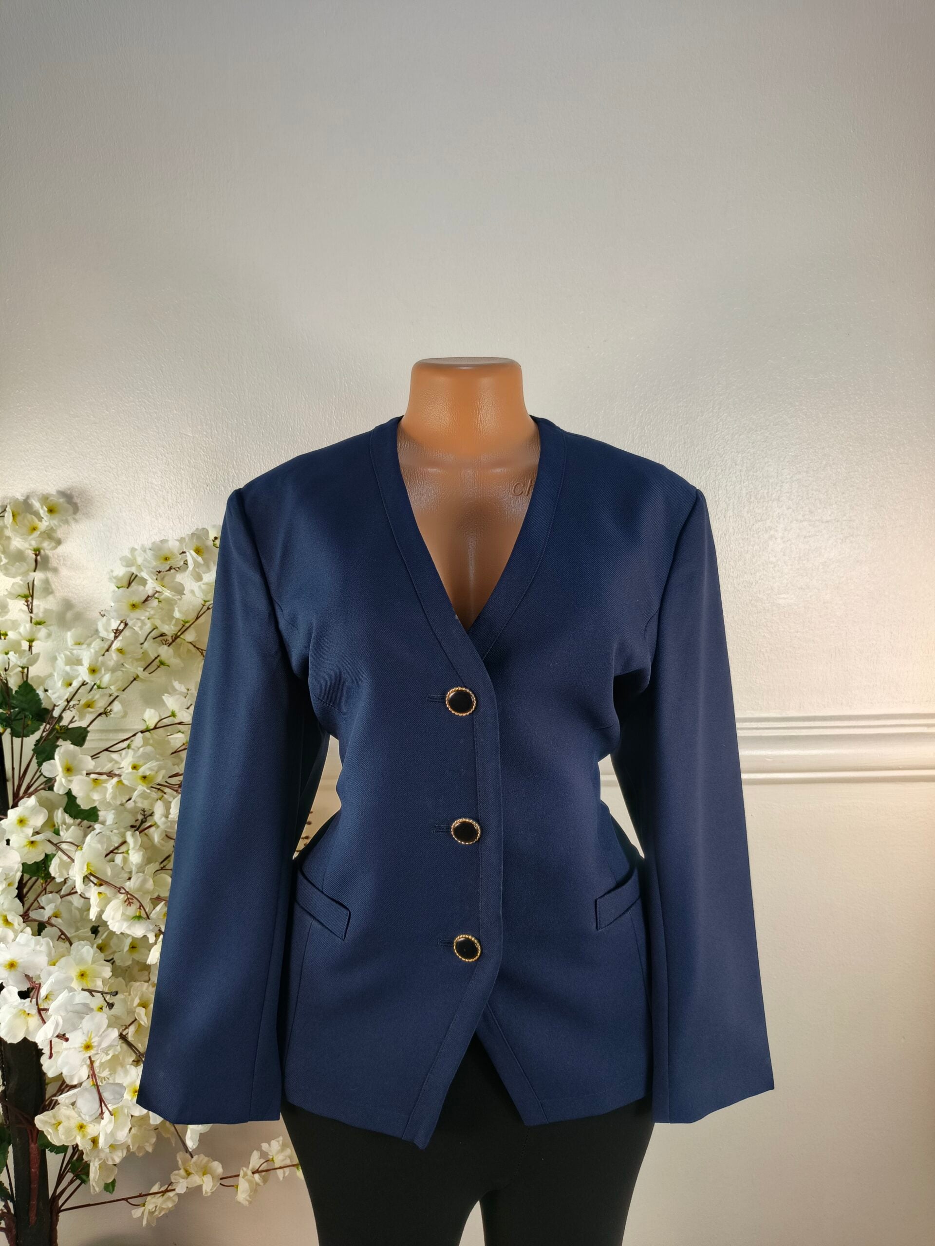 EASTEX UK SIZE 12 [LENGTH 27 INCHES, NAVY BLUE] image 0