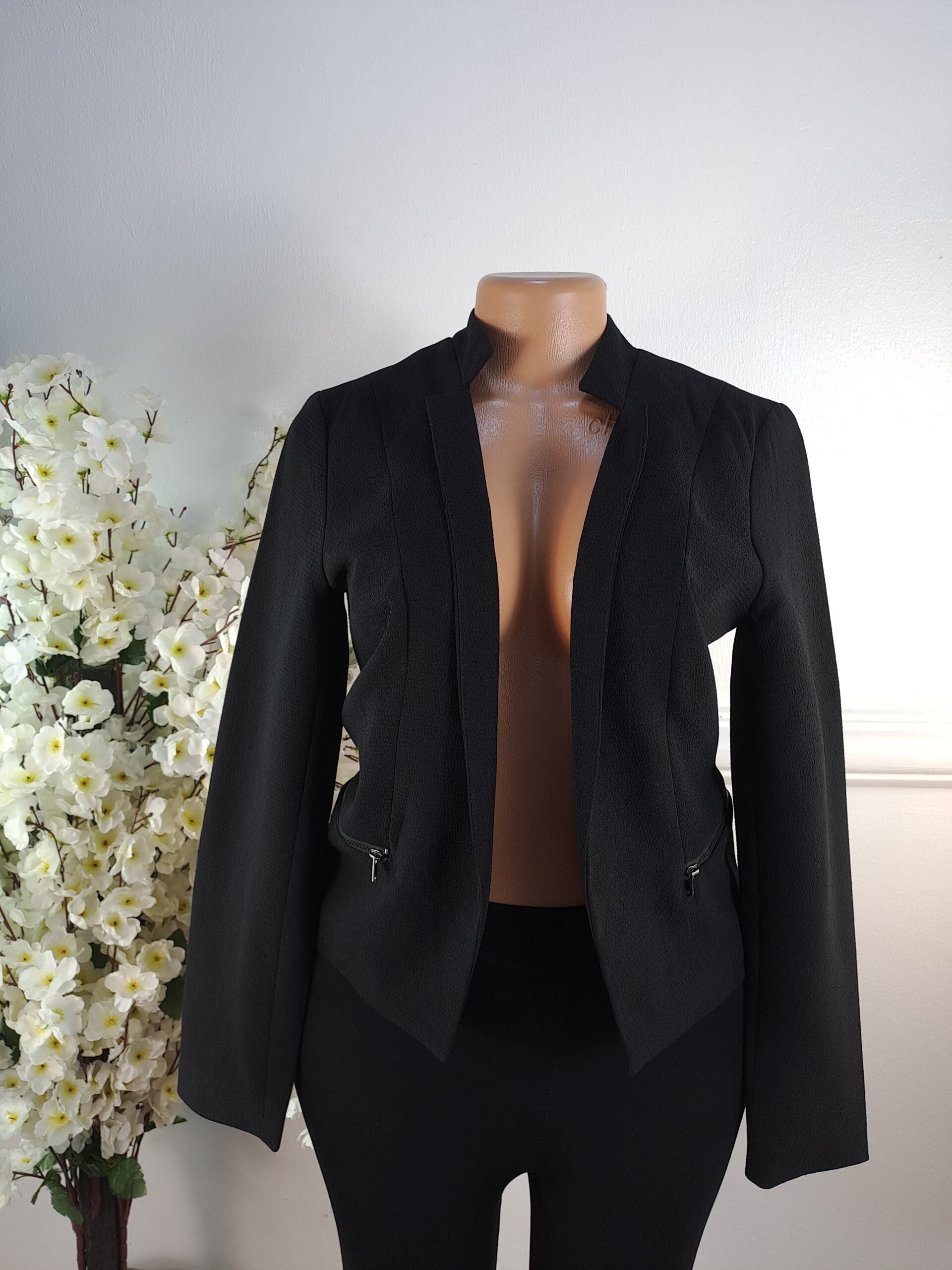 ONLY UK SIZE 10 [LENGTH 22 INCHES, BLACK] image 0