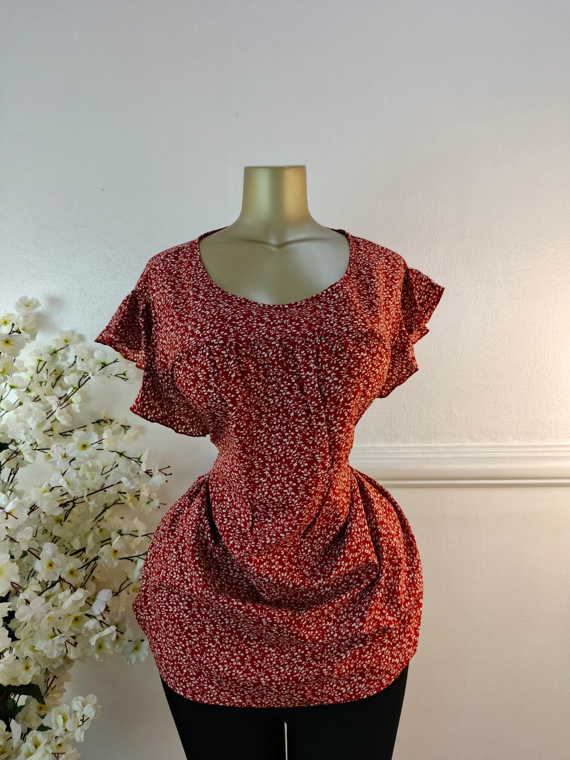 TOP UK SIZE 24 [WINE] image 0