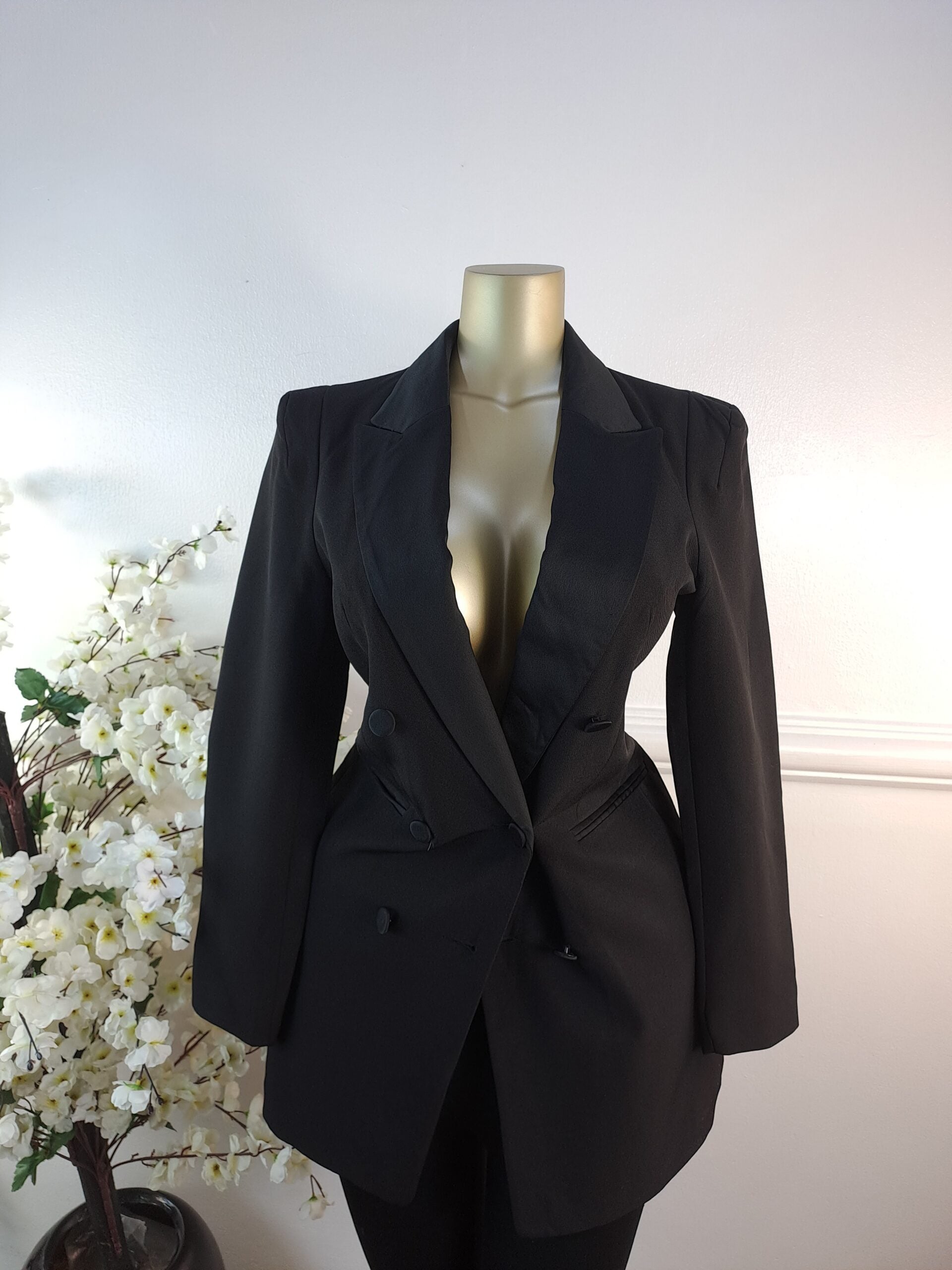 PRIMARK UK SIZE 8 [LENGTH 34 INCHES, BLACK] image 0