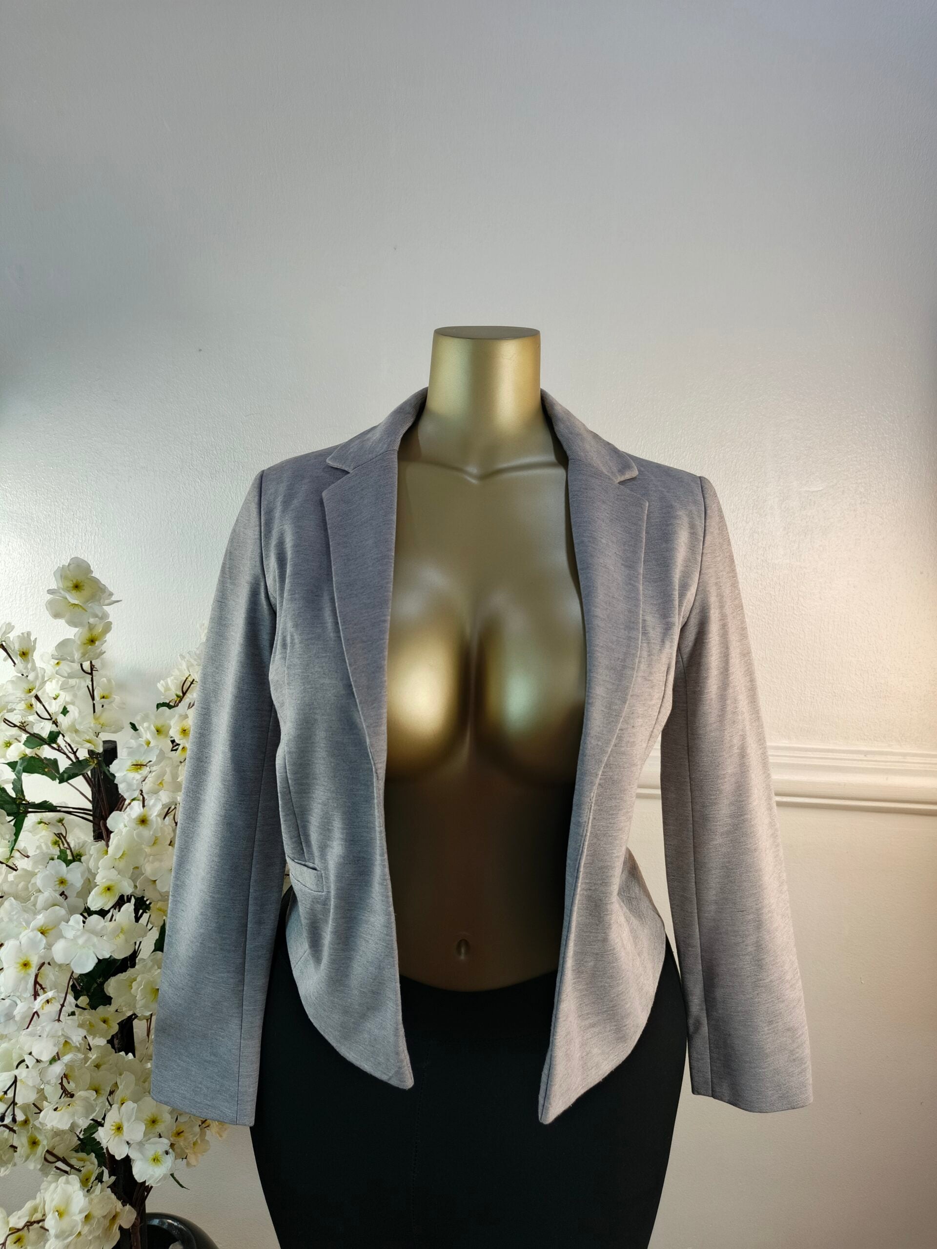 PETITES UK SIZE 6 [LENGTH 22 INCHES, GREY] image 0