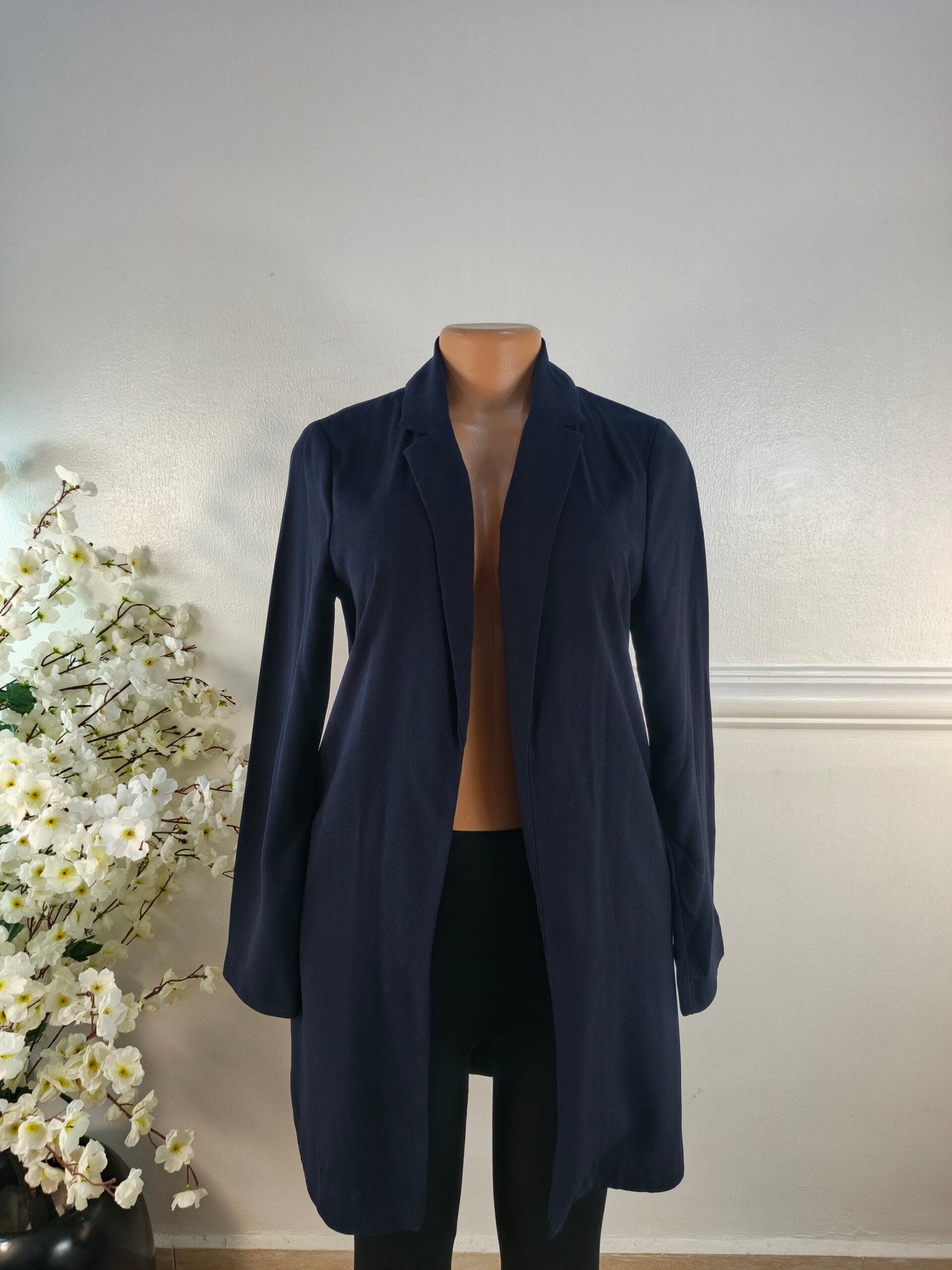 NEW LOOK UK SIZE 8 [LENGTH 36 INCHES, NAVY BLUE] image 0