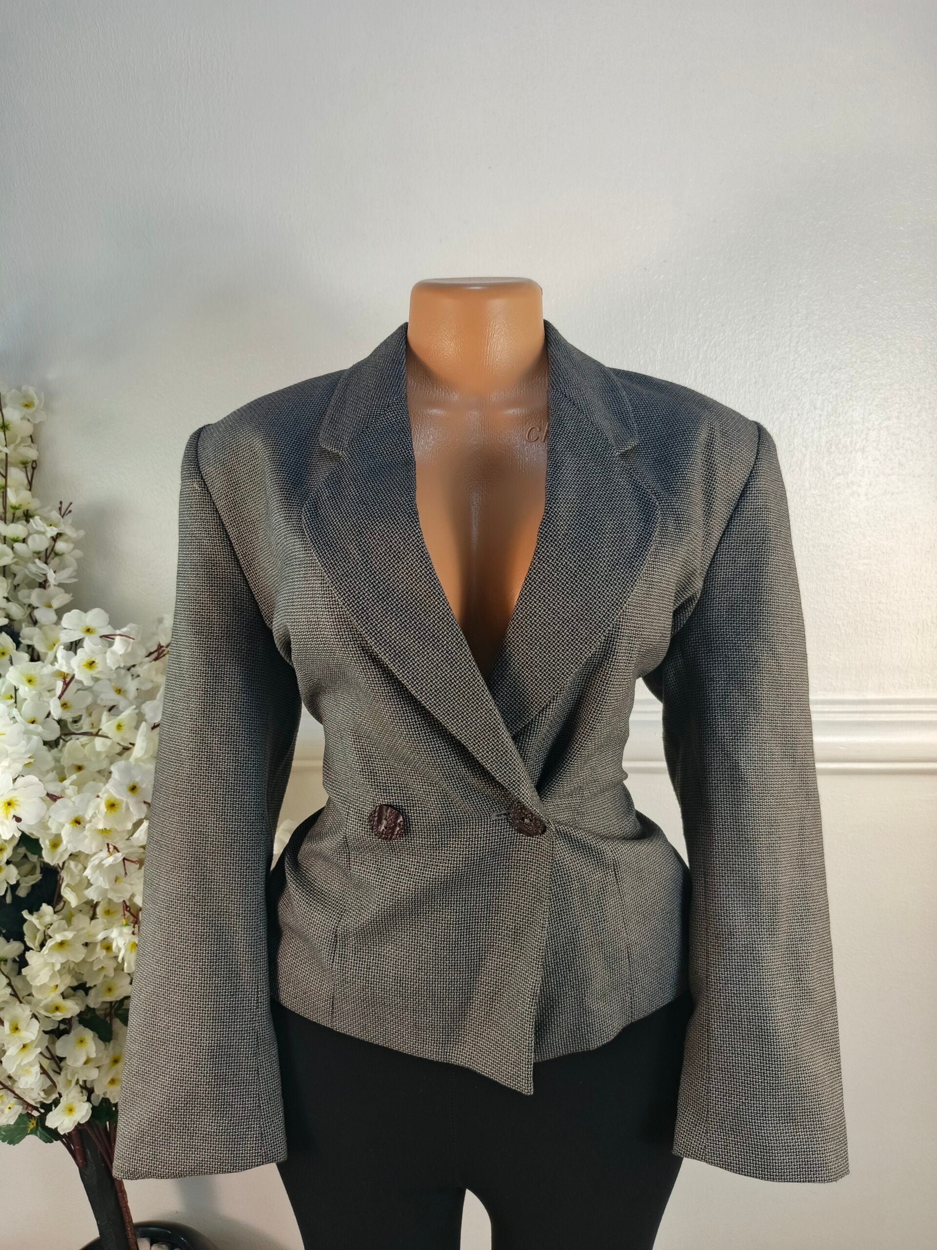BLAZER UK SIZE 12 [LENGHT 23 INCHES, GRAY] image 0