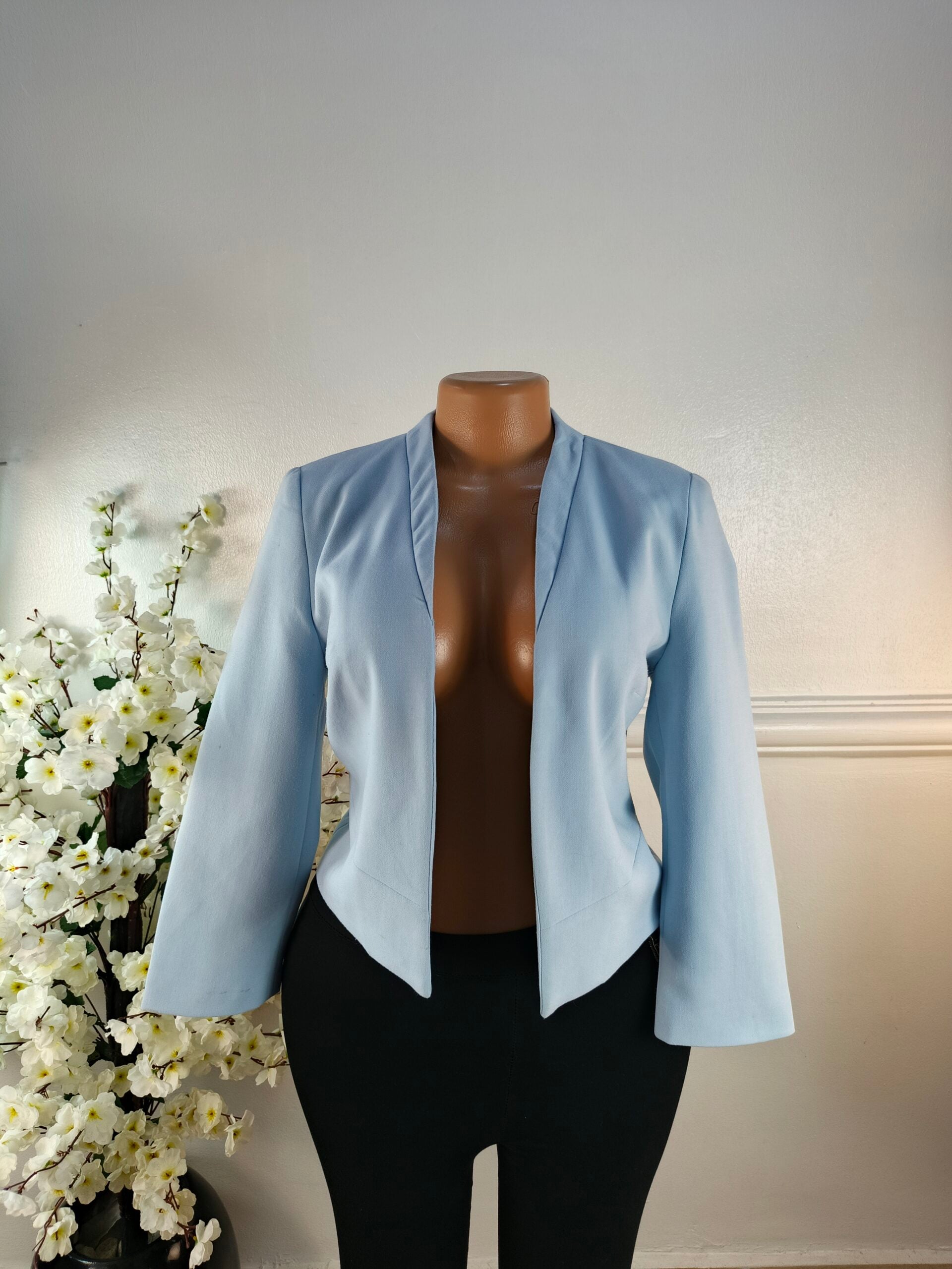 NEW LOOK UK SIZE 10 [LENGTH 21 INCHES, SKY BLUE] image 0