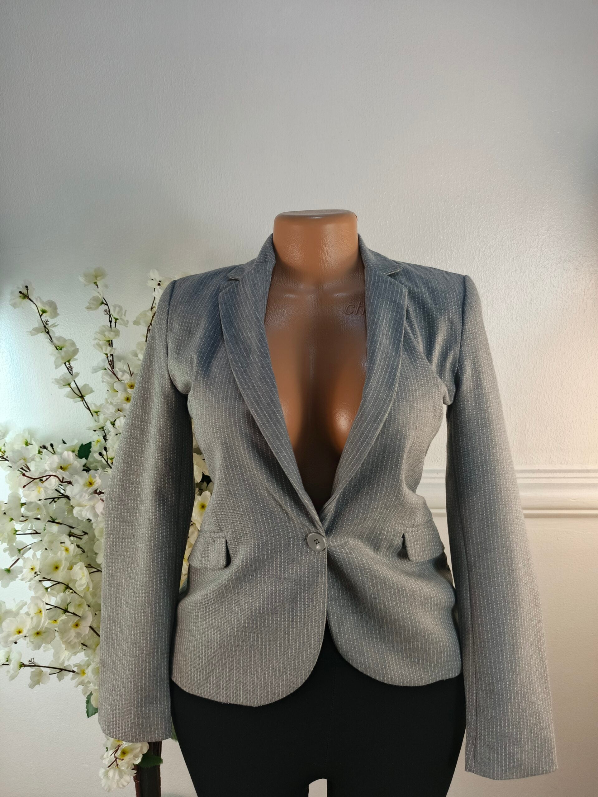 MOHITO UK SIZE 6 [LENGTH 23 INCHES, GREY] image 0