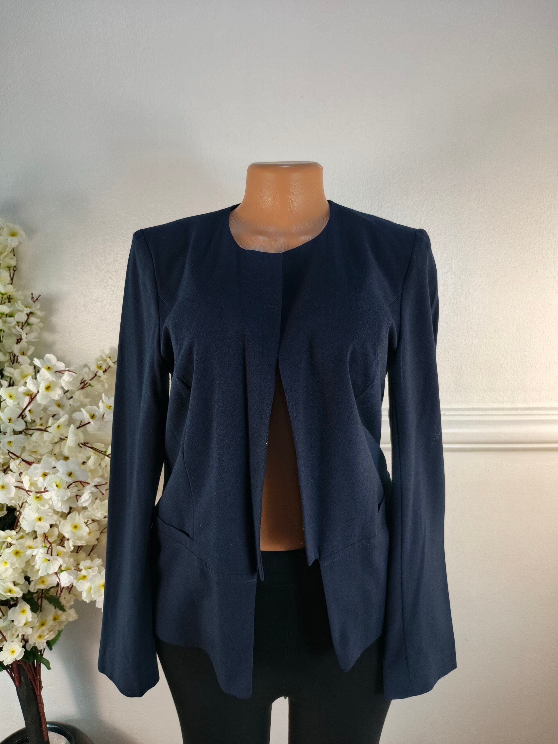 M&amp;S COLLECTION UK SIZE 12 [LENGHT 24 INCHES, NAVY BLUE] image 0