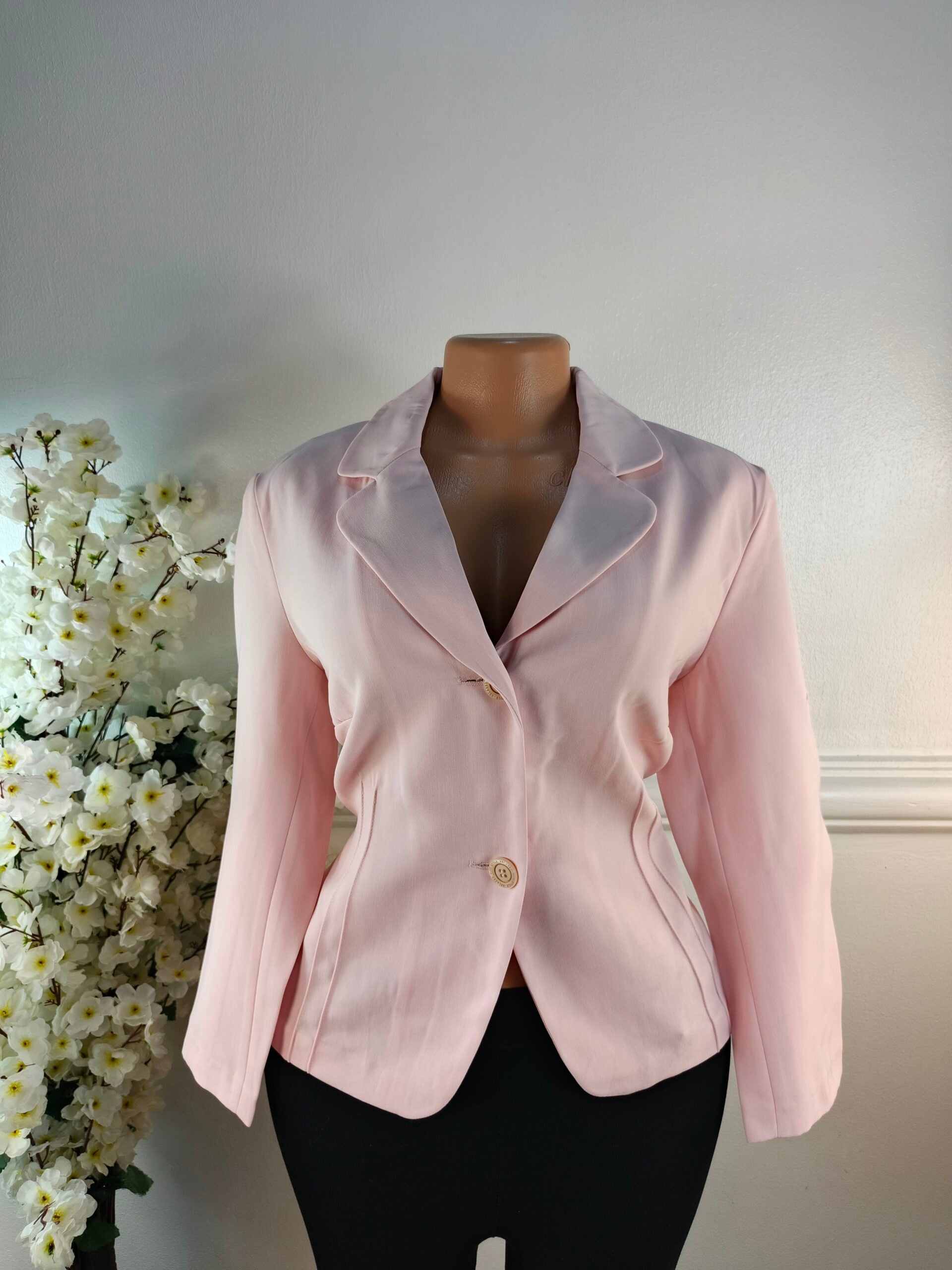 HABELLA UK SIZE 14 [LENGTH 25 INCHES, BABY PINK] image 0