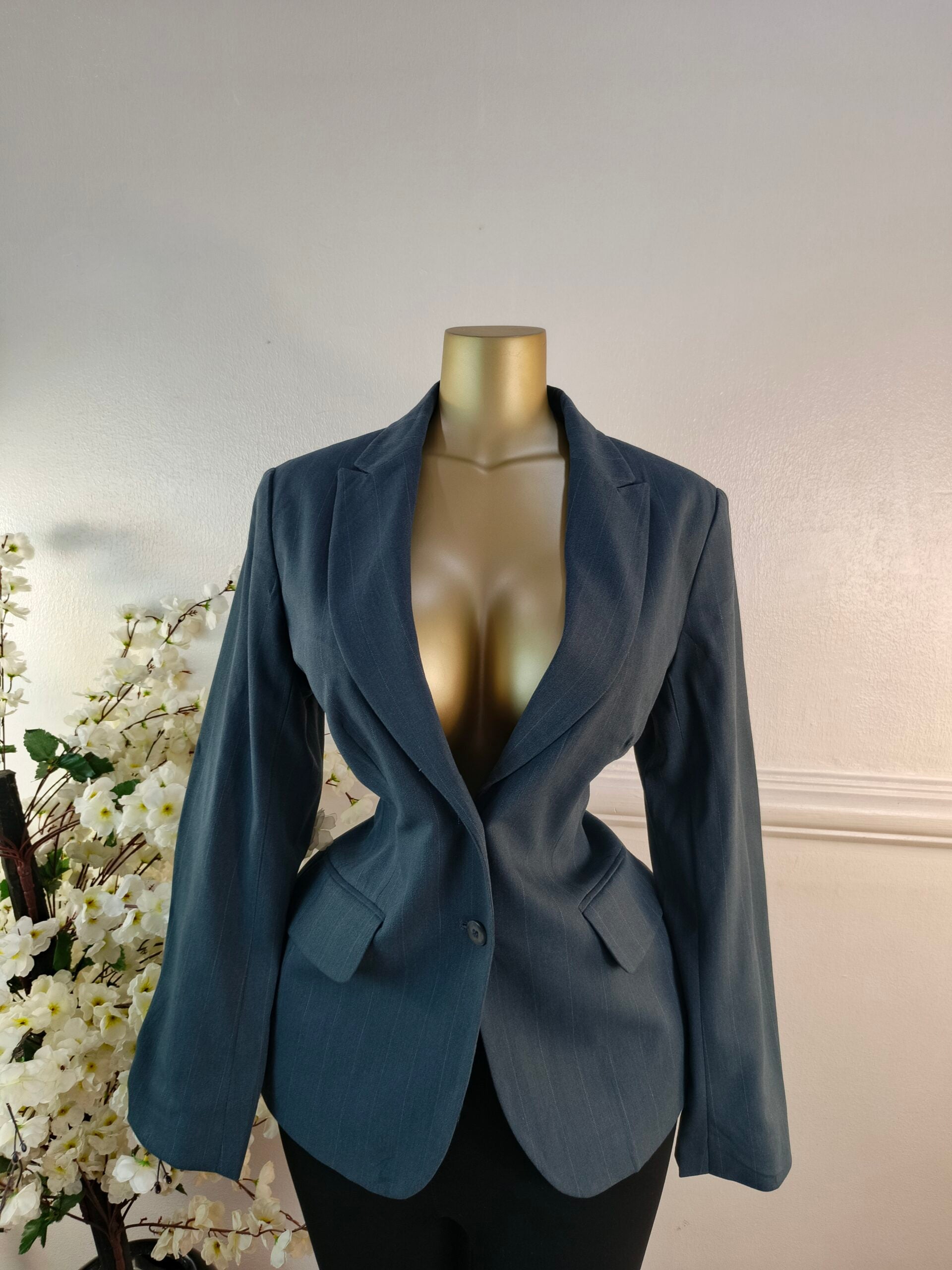 NEXT UK SIZE 14 [LENGTH 29 INCHES, GREY] image 0