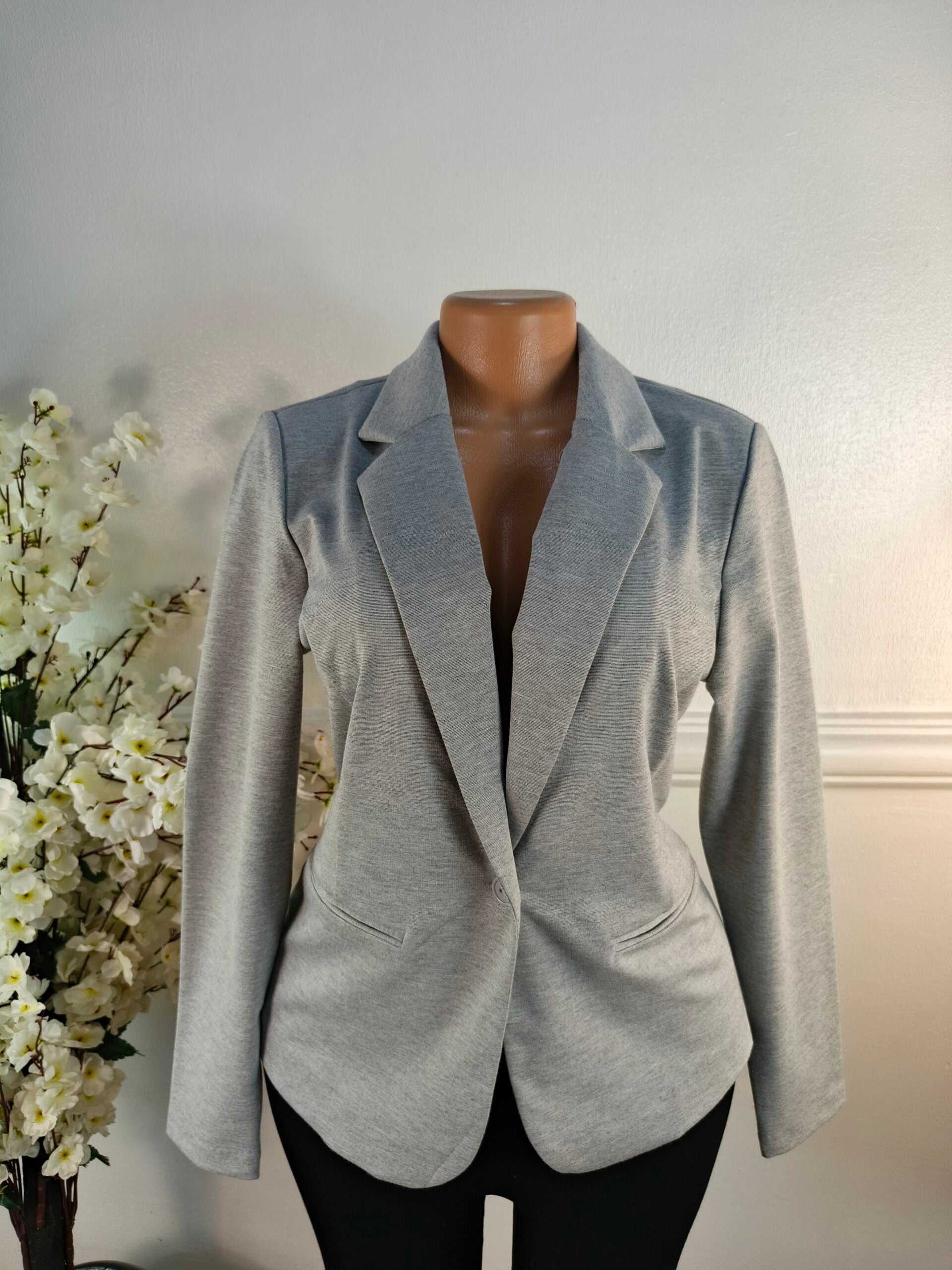 ICHI UK SIZE 12 [LENGTH 26 INCHES, GREY] image 0