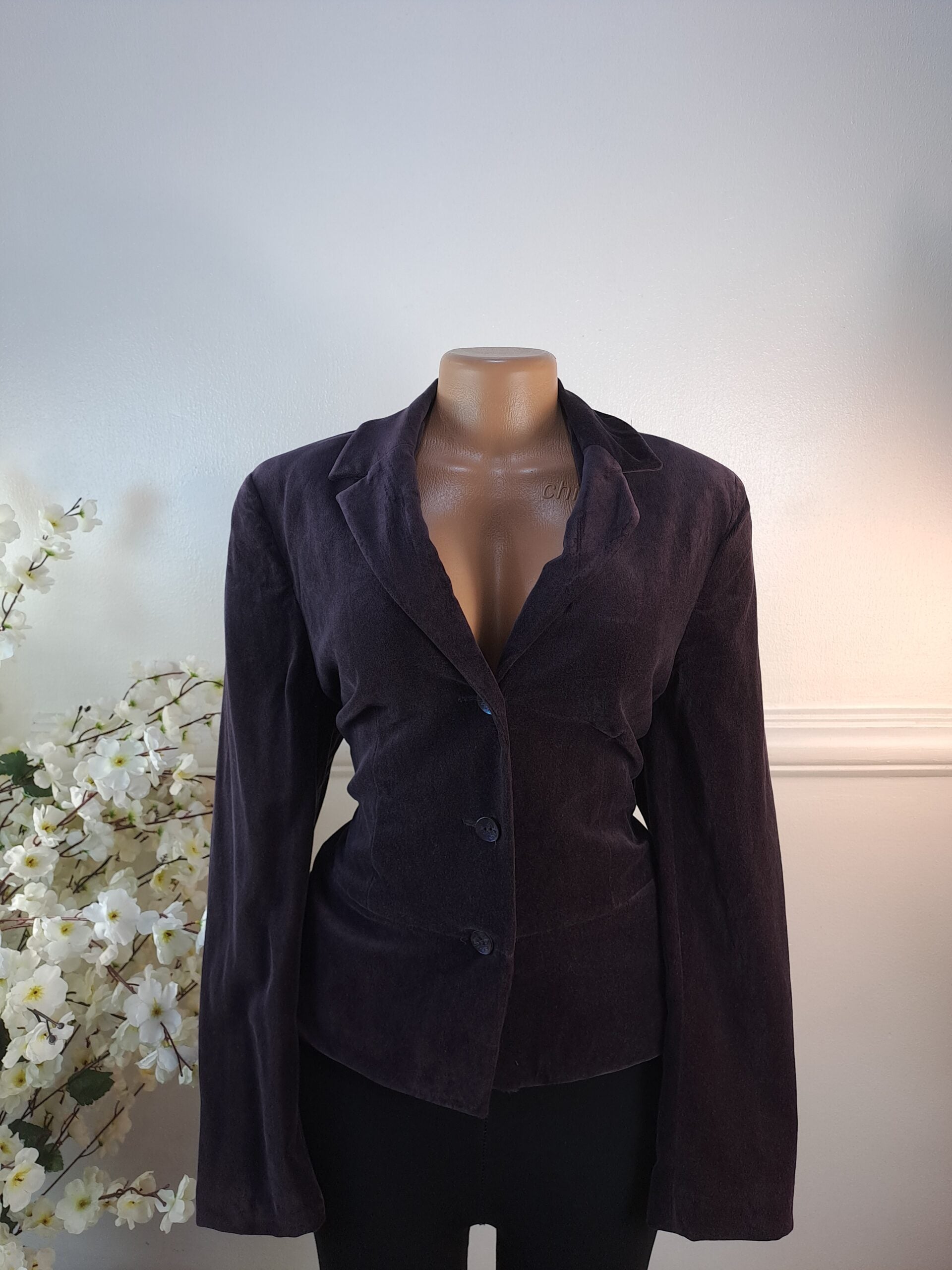 KALIKO UK SIZE 14 [LENGTH 26 INCHES, DEEP PURPLE] image 0