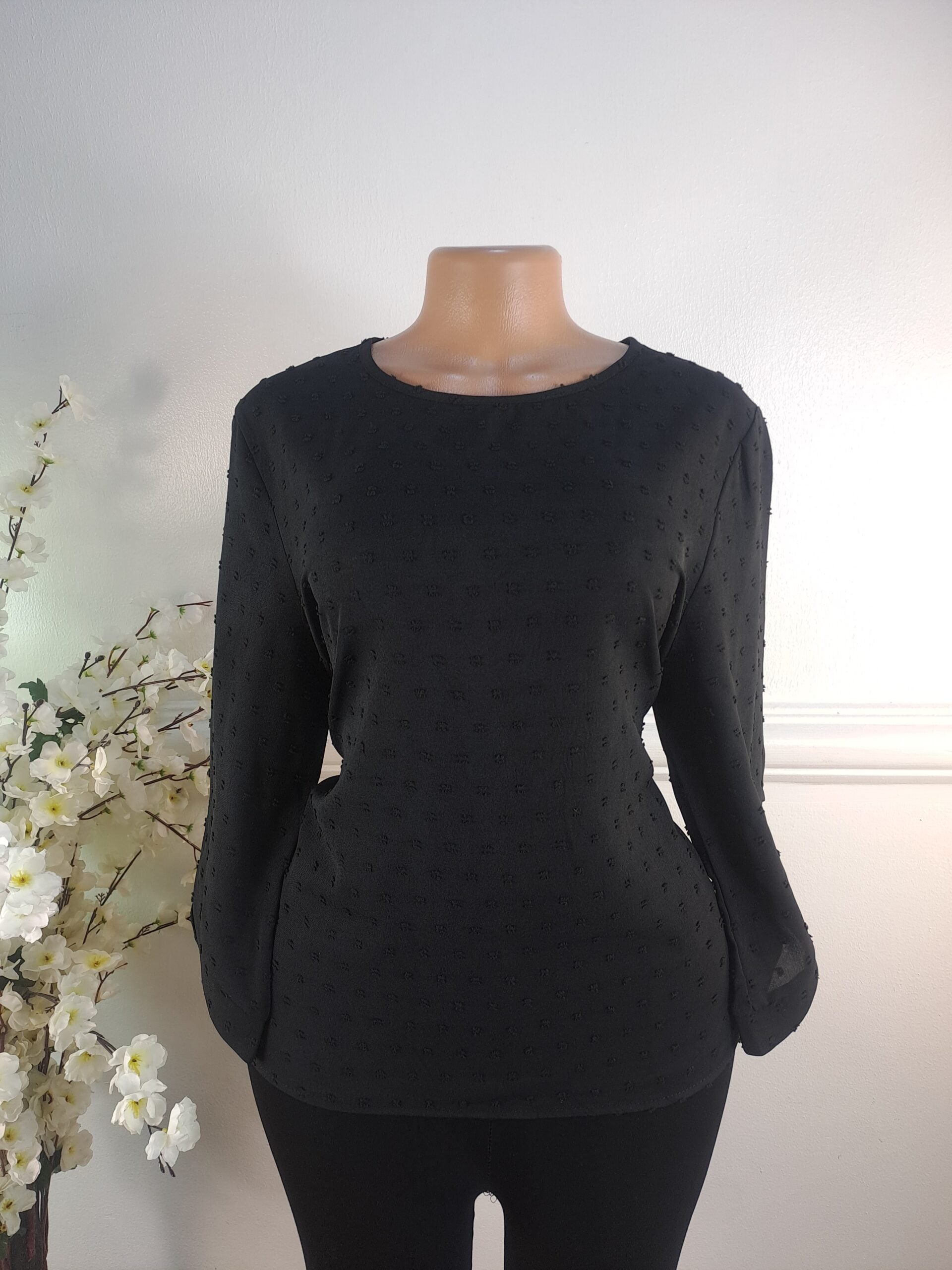 TOP UK SIZE 14 [BLACK] image 0