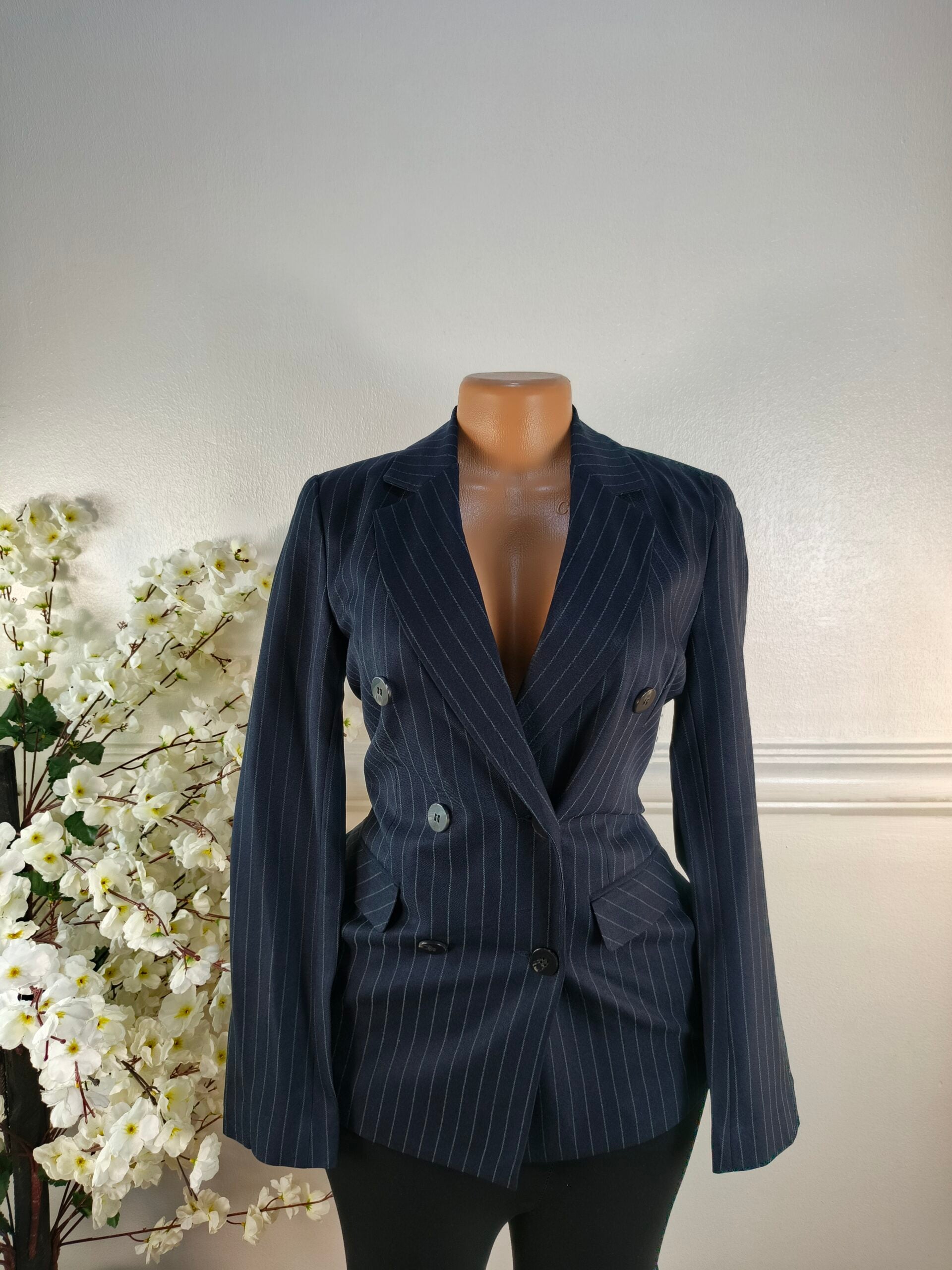 PRIMARK UK SIZE 6 [LENGTH 28 INCHES, NAVY BLUE] image 0