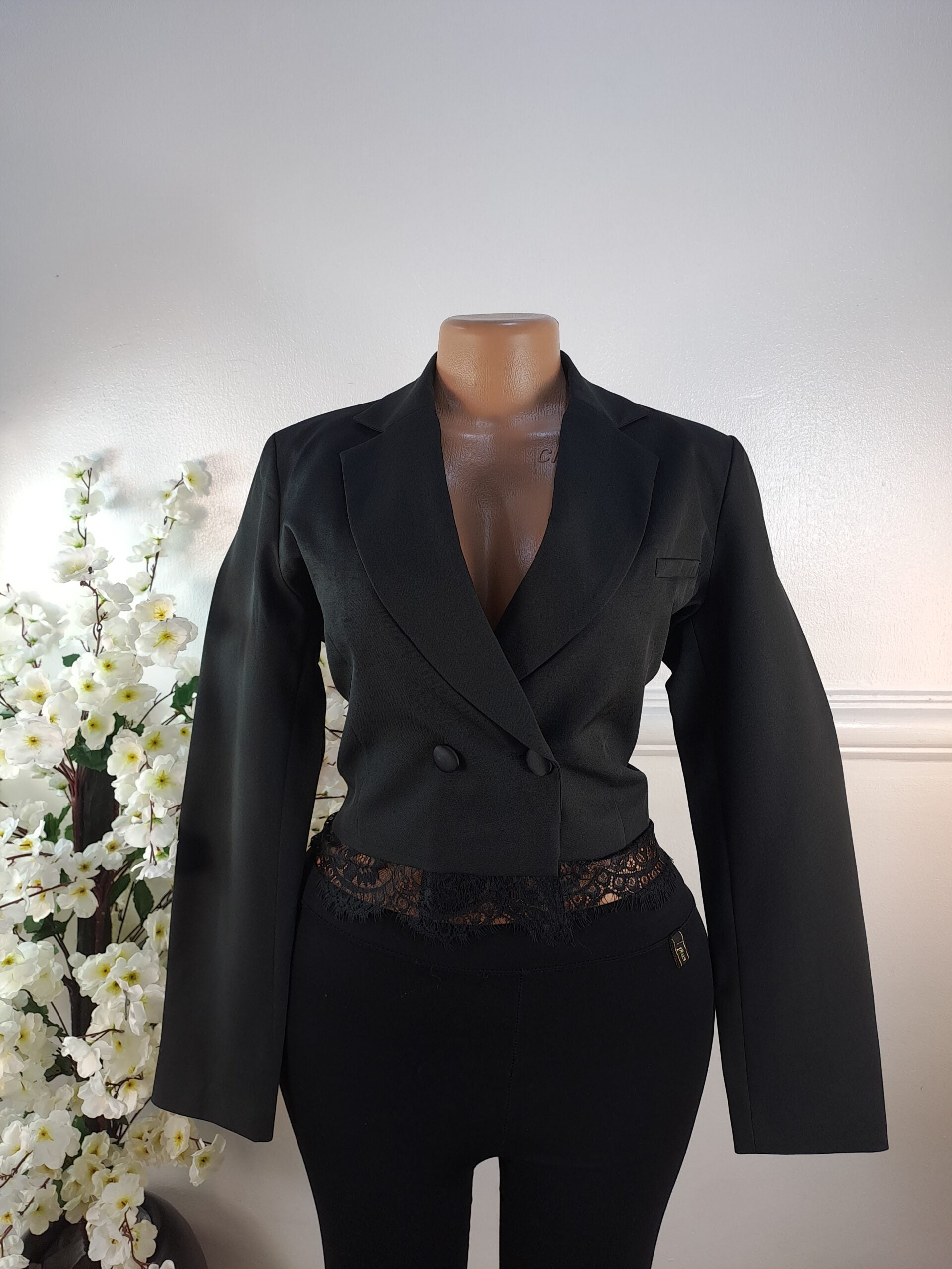 STYLE CHEAT UK SIZE 10 [LENGTH 20 INCHES, BLACK] image 0