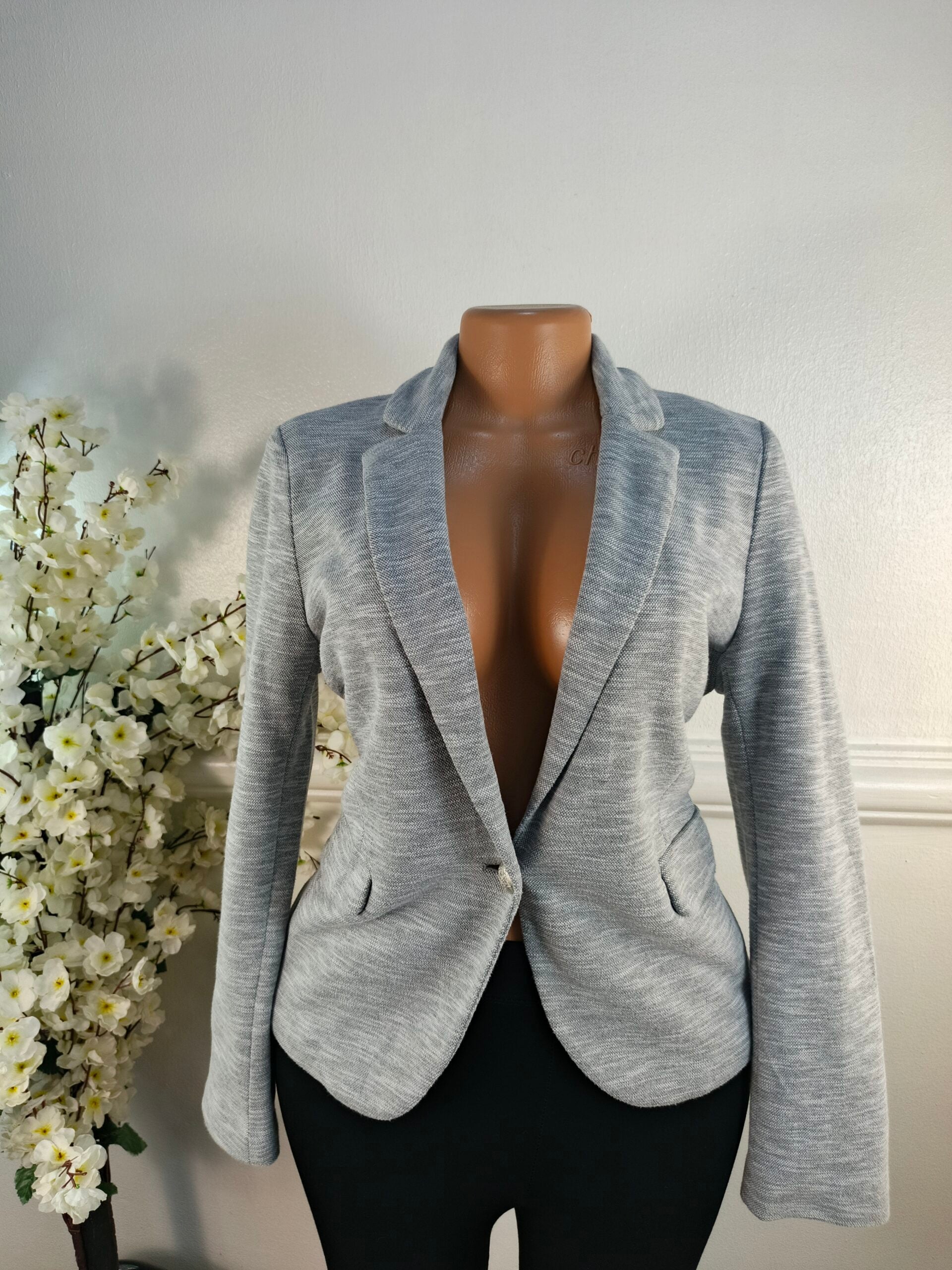CAMAIEU UK SIZE 10 [LENGHT 23 INCHES, GREY] image 0