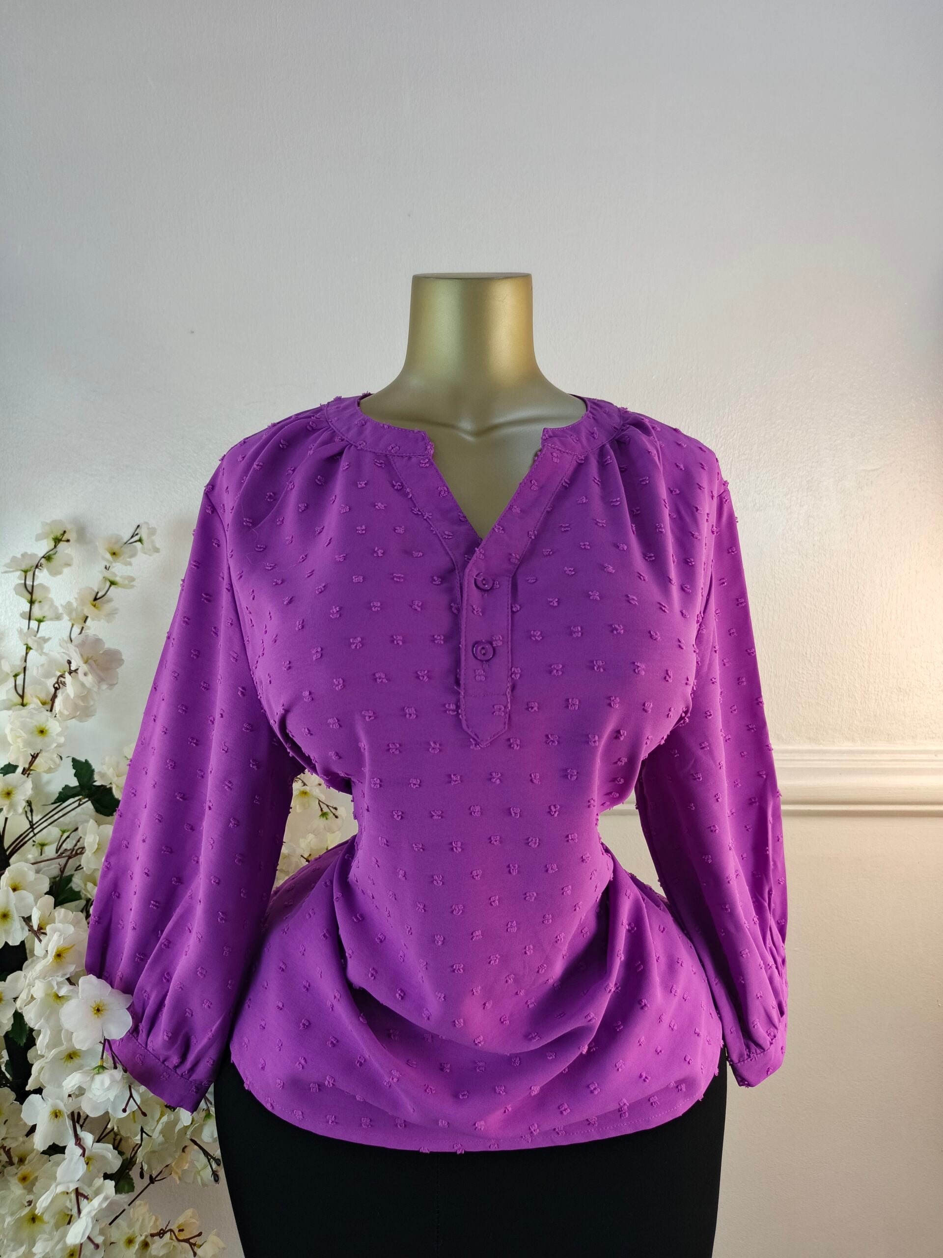 TOP UK SIZE 20 [PURPLE] image 0