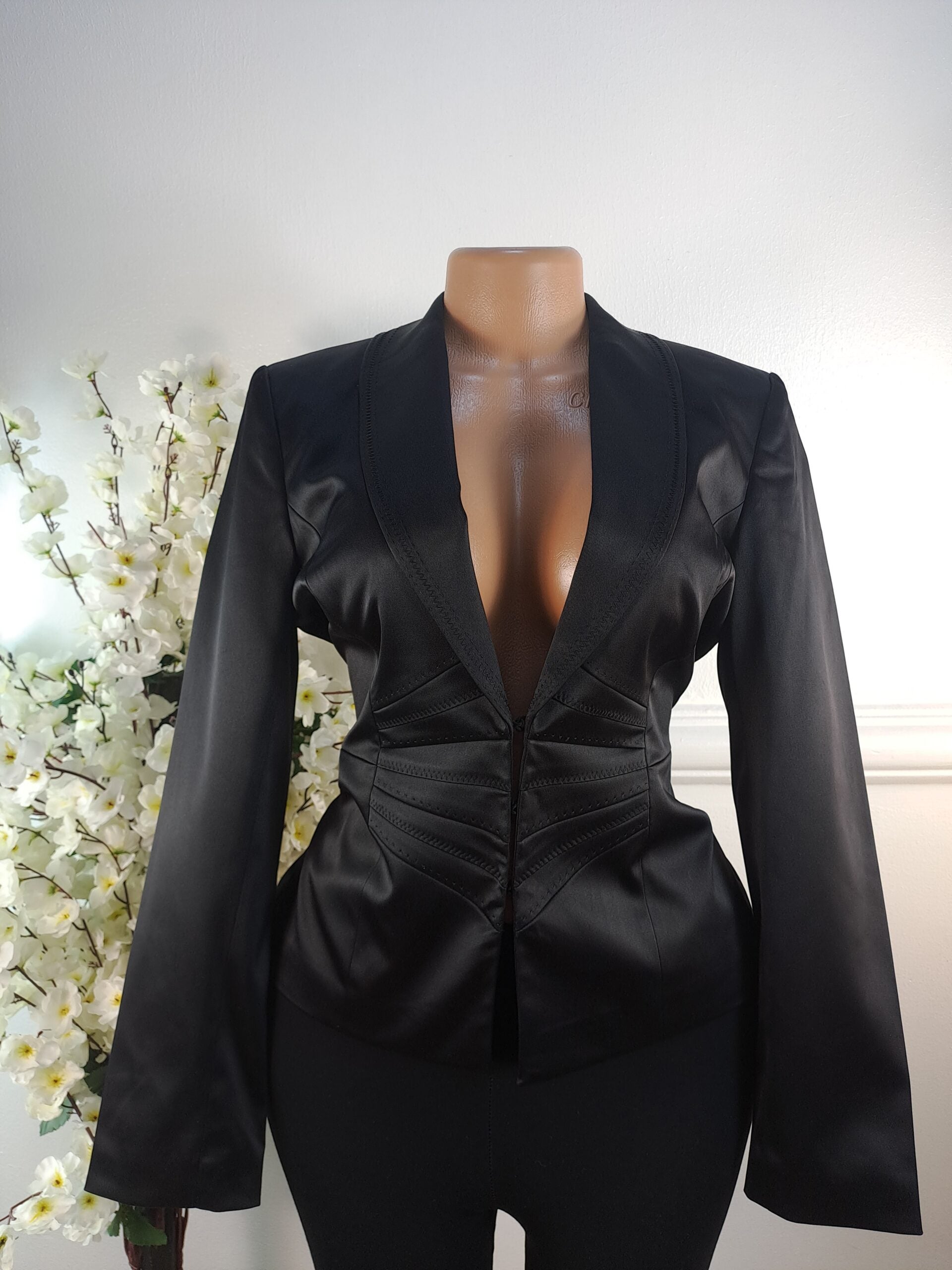 NEXT UK SIZE 10 [LENGTH 24 INCHES, BLACK] image 0