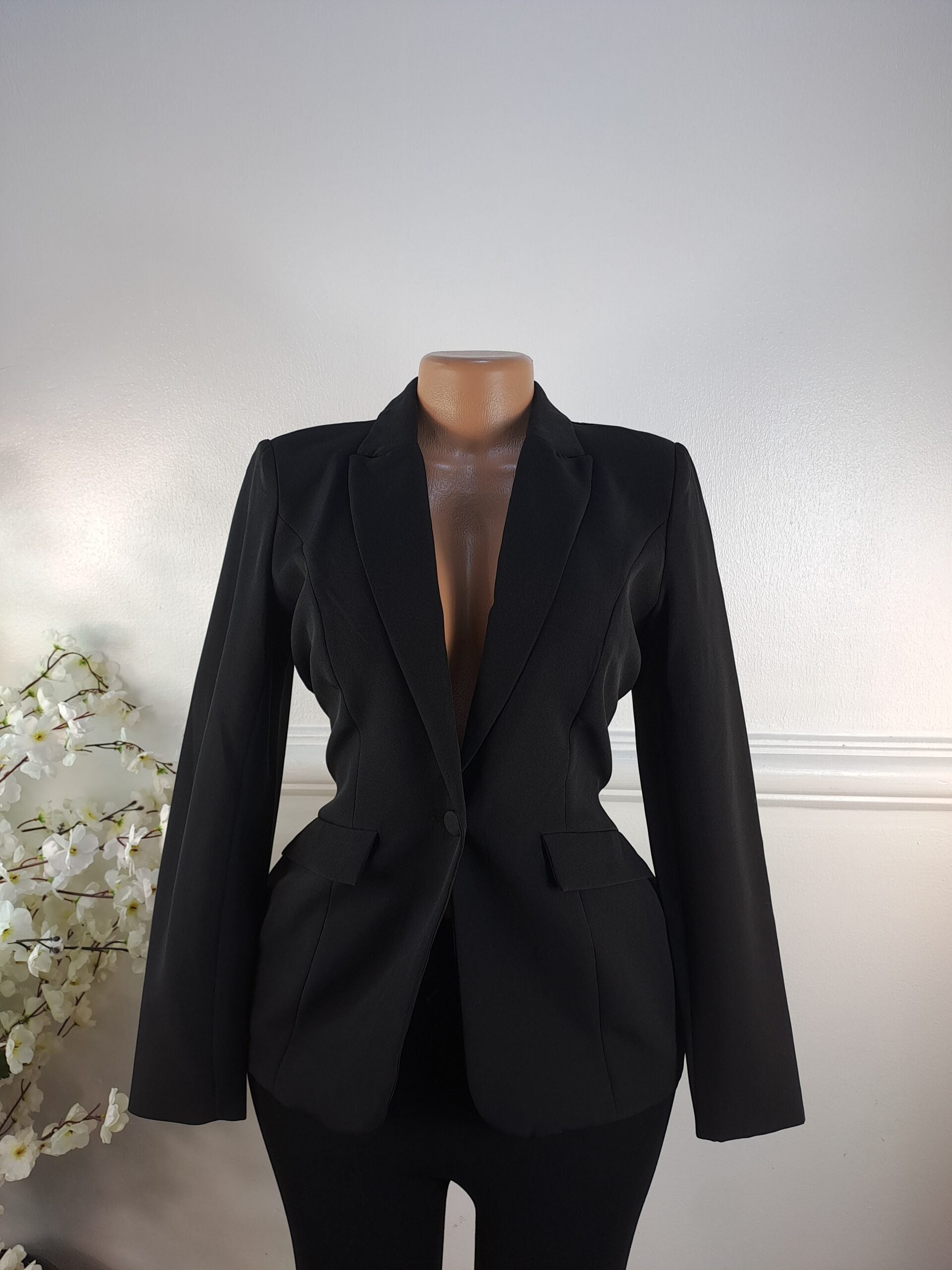 POLLY UK SIZE 8 [LENGTH 27 INCHES, BLACK] image 0