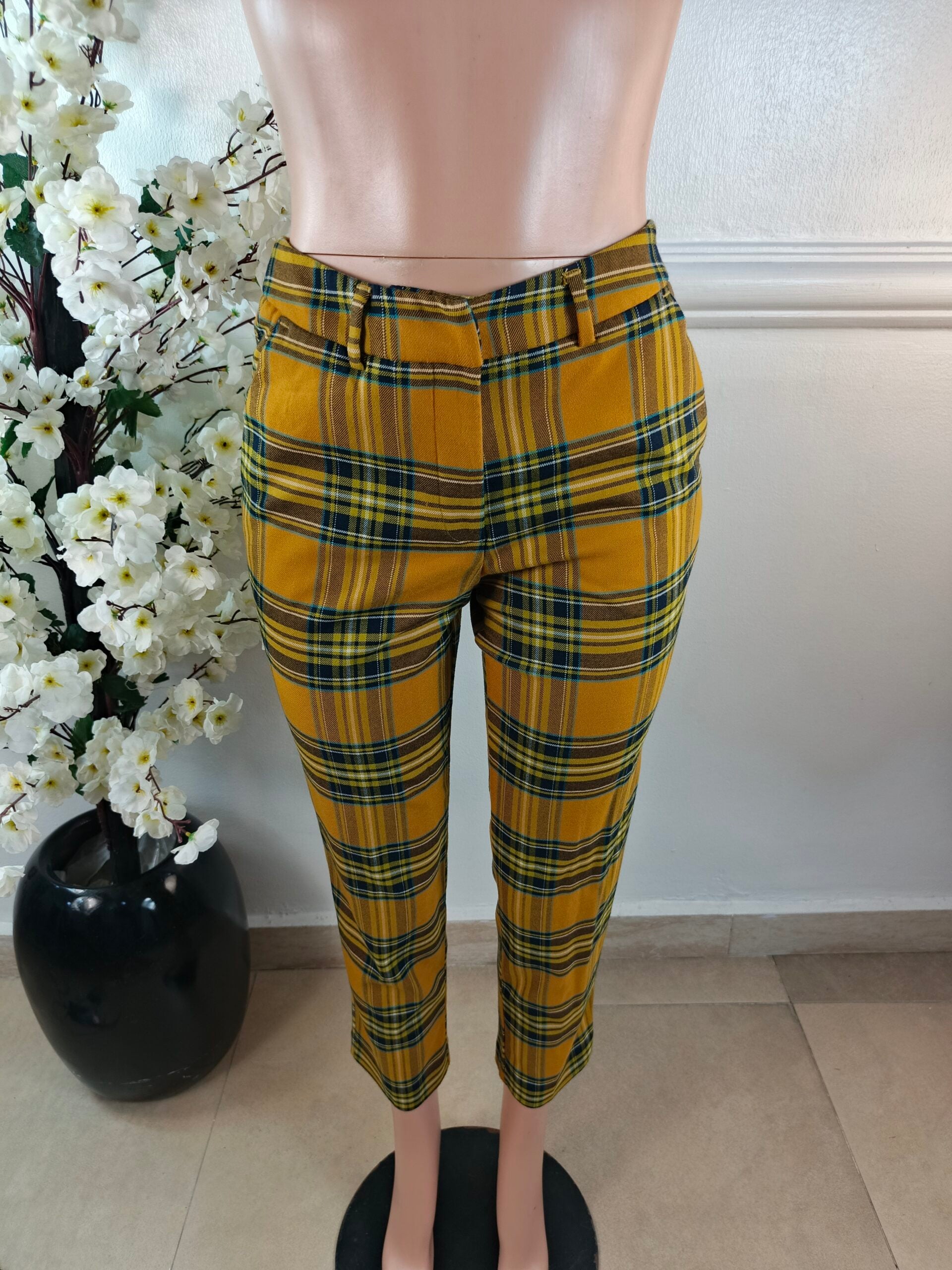 RIVER ISLAND UK SIZE 10 [LENGTH 36 INCHES, YELLOW] image 0