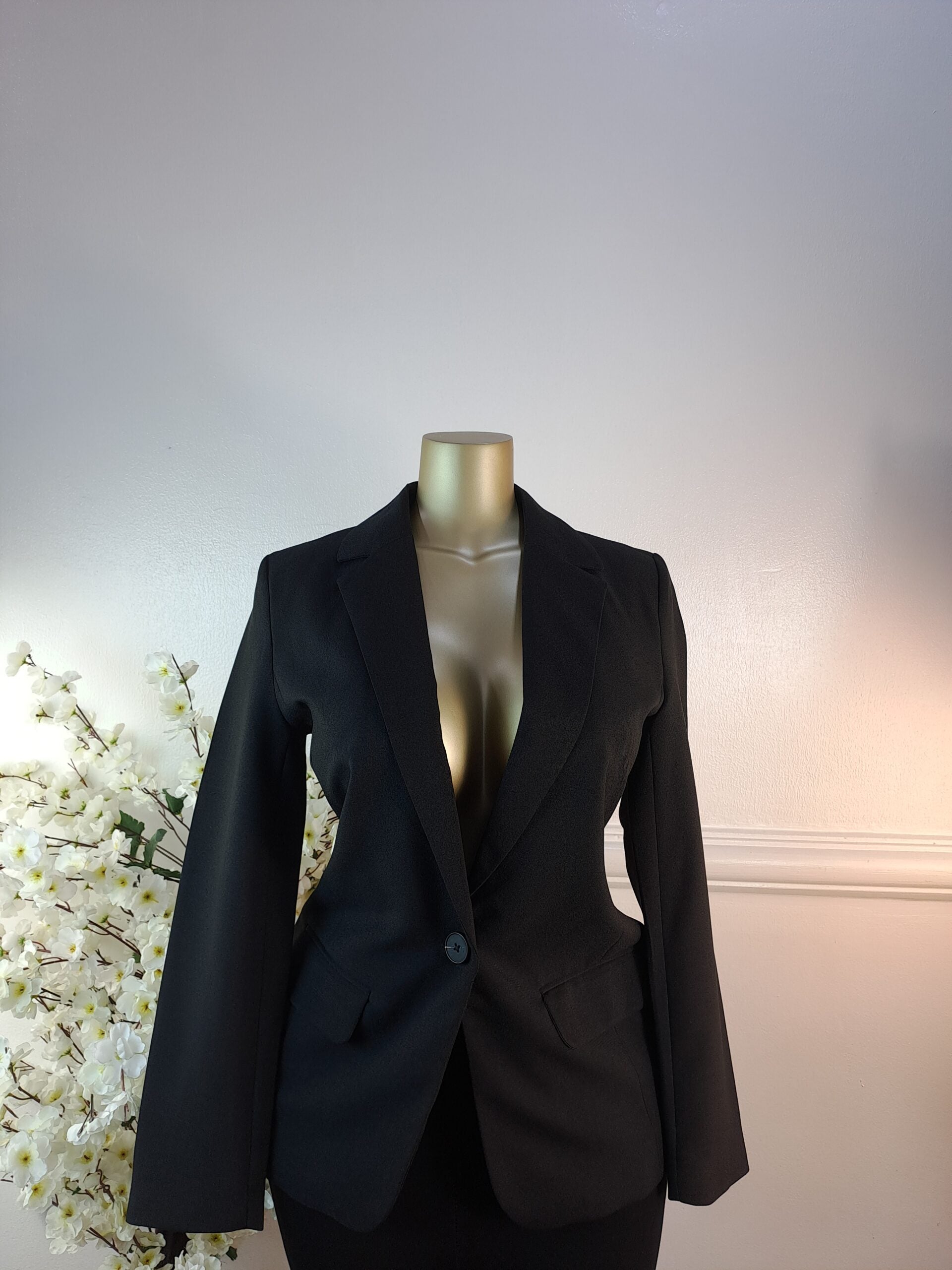 PRIMARK UK SIZE 10 [LENGTH 28 INCHES, BLACK] image 0