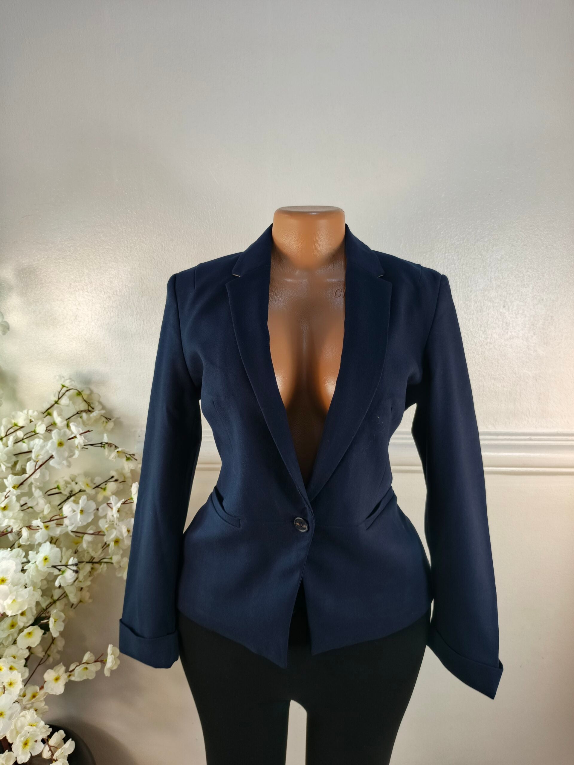NEXT UK SIZE 8 [LENGTH 24 INCHES, NAVY  BLUE] image 0