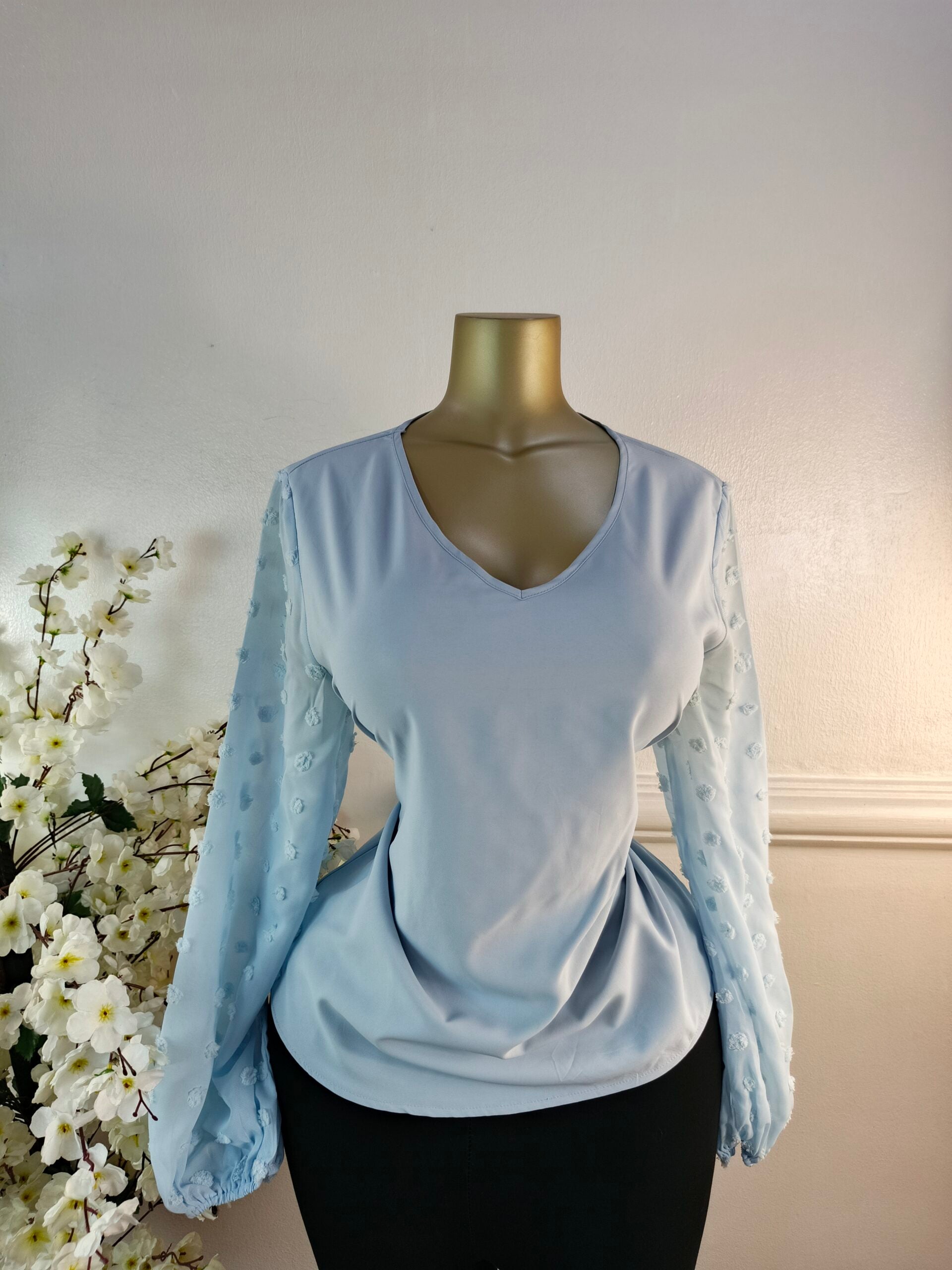 TOP UK SIZE 14 [SKY BLUE] image 0