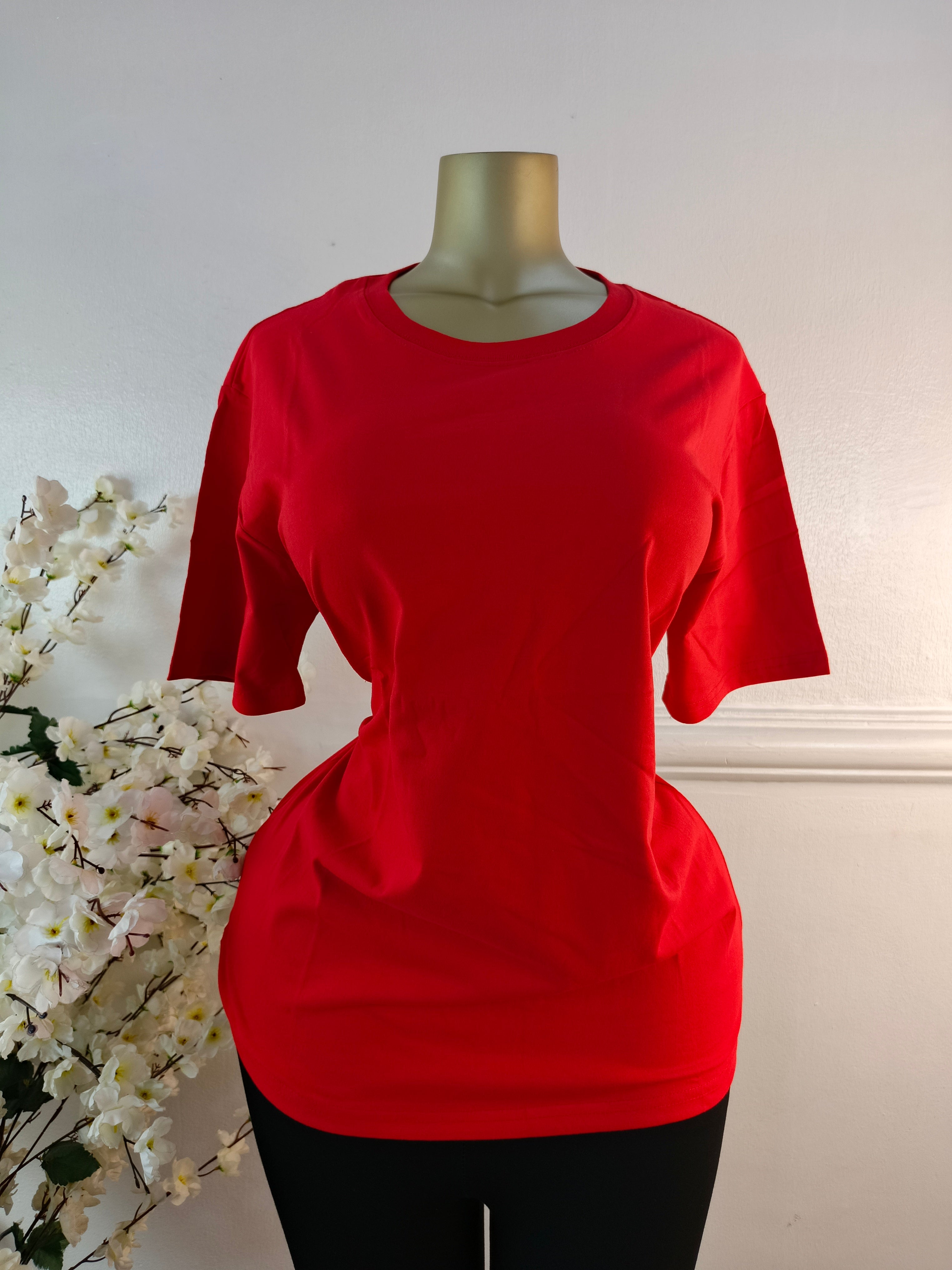 Chic Round Neck Women’s Tee