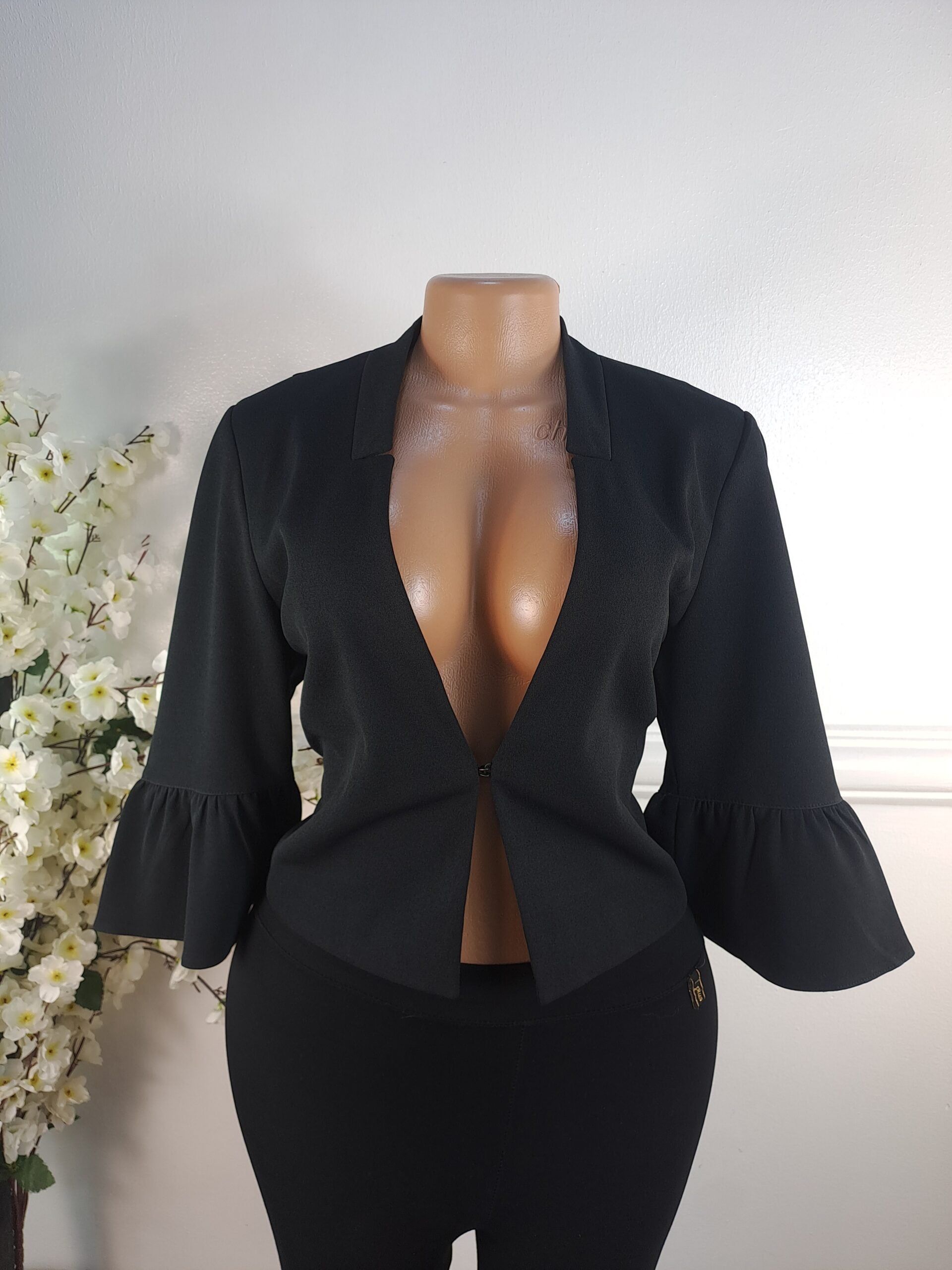 ST OLIVE UK SIZE 12 [LENGTH 20 INCHES, BLACK] image 0