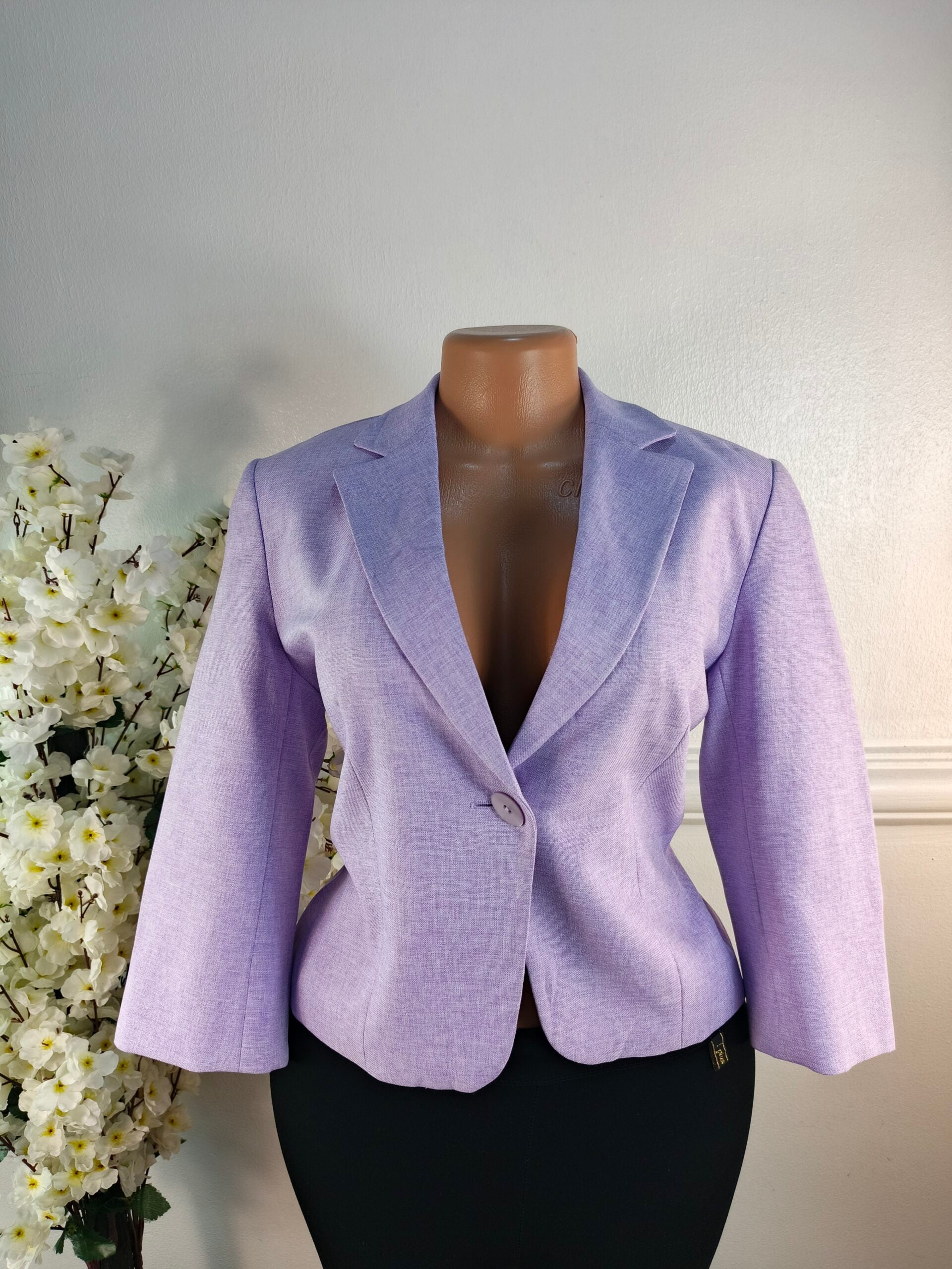 MARK &amp; SPENCER UK SIZE 12 [LENGTH 22 INCHES, PURPLE] image 0