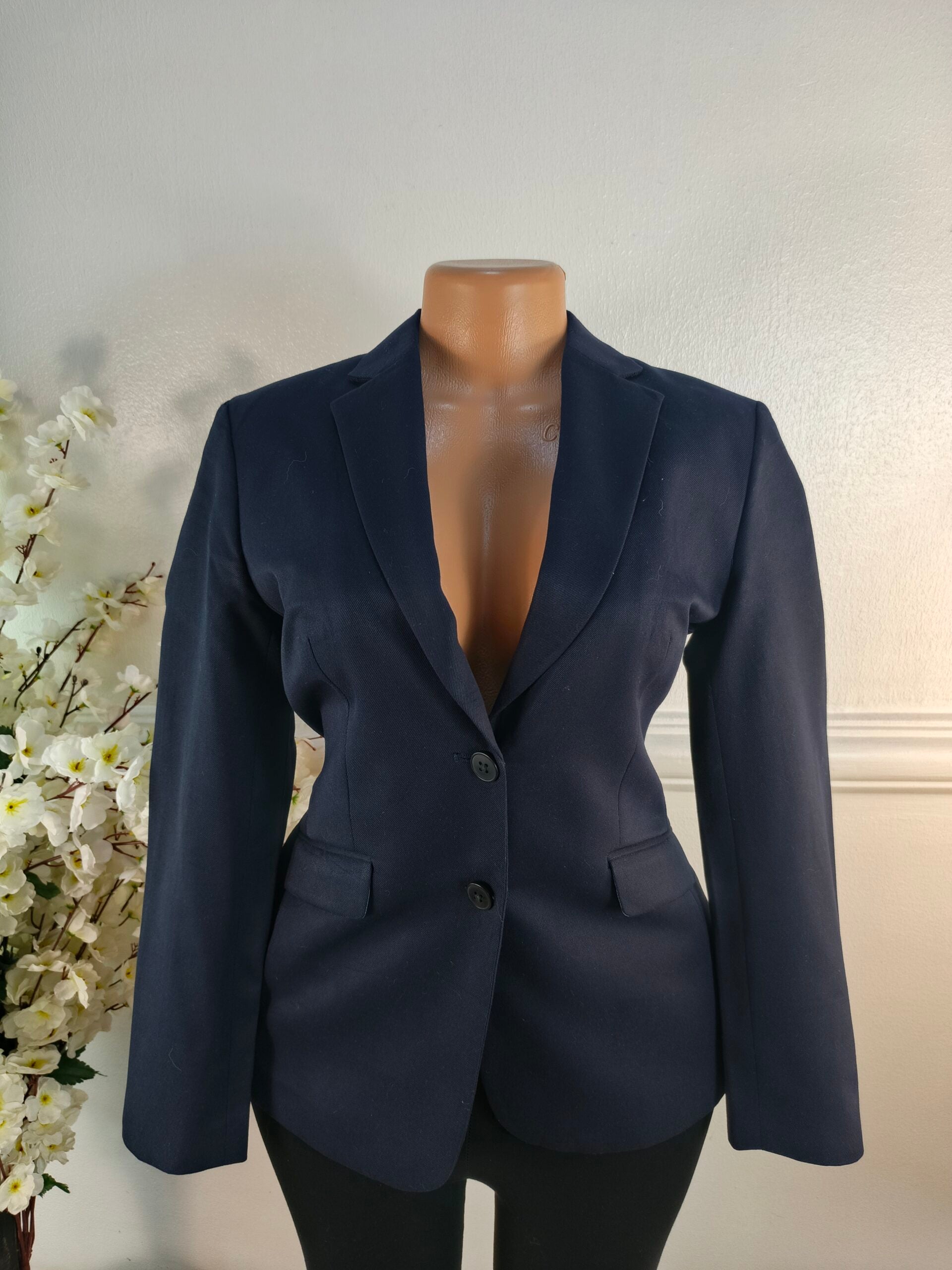 BROOK TAVERNER UK SIZE 8 [LENGTH 25 INCHES, NAVY BLUE] image 0