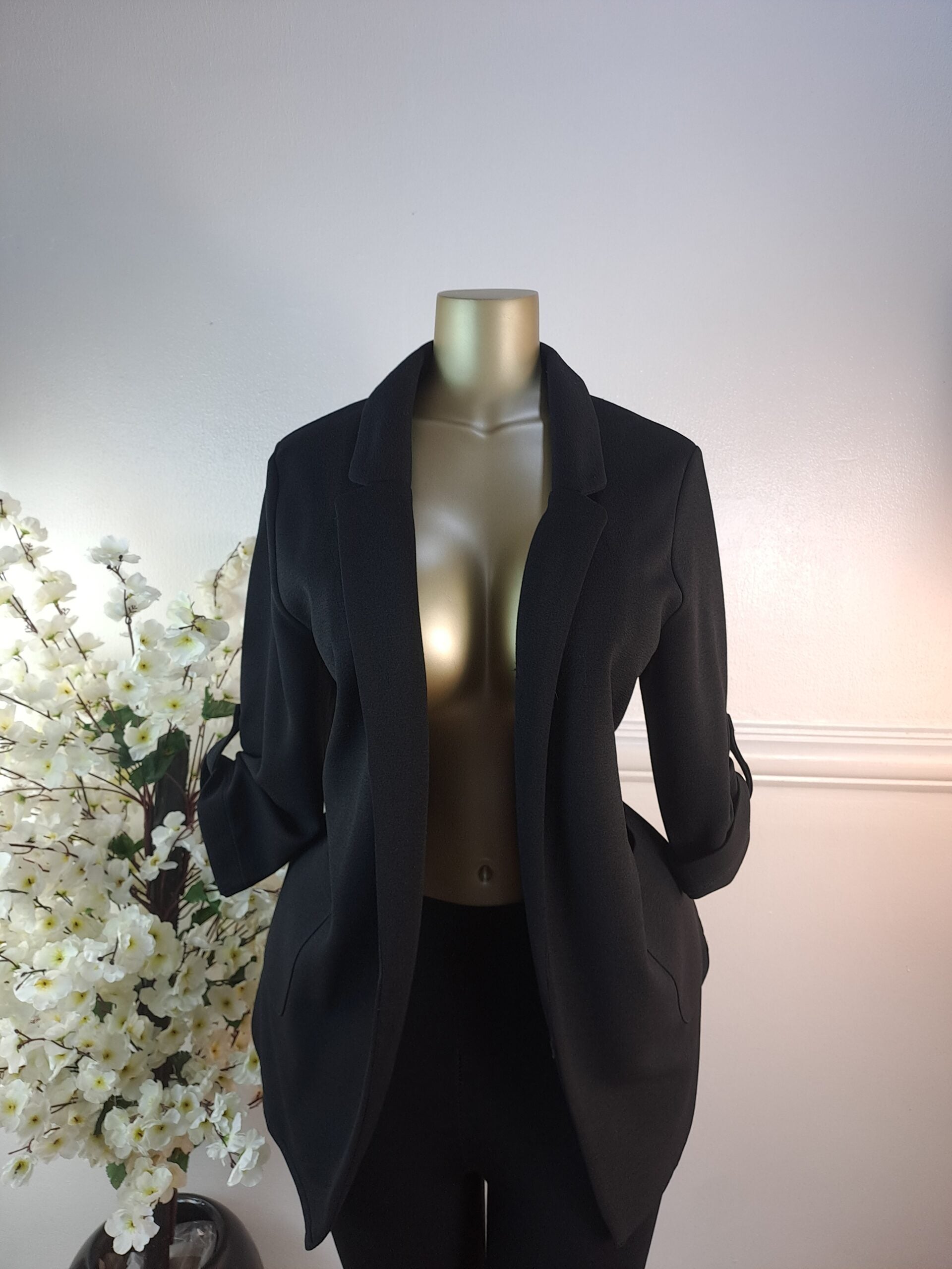 DUNNES UK SIZE 12 [LENGTH 31 INCHES, BLACK] image 0