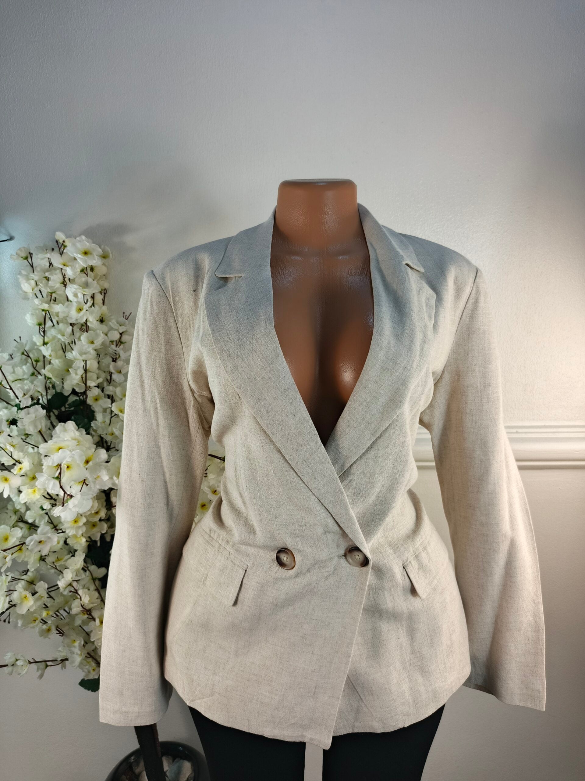 PRIMARK UK SIZE 12 [LENGHT 29 INCHES, OFF WHITE] image 0