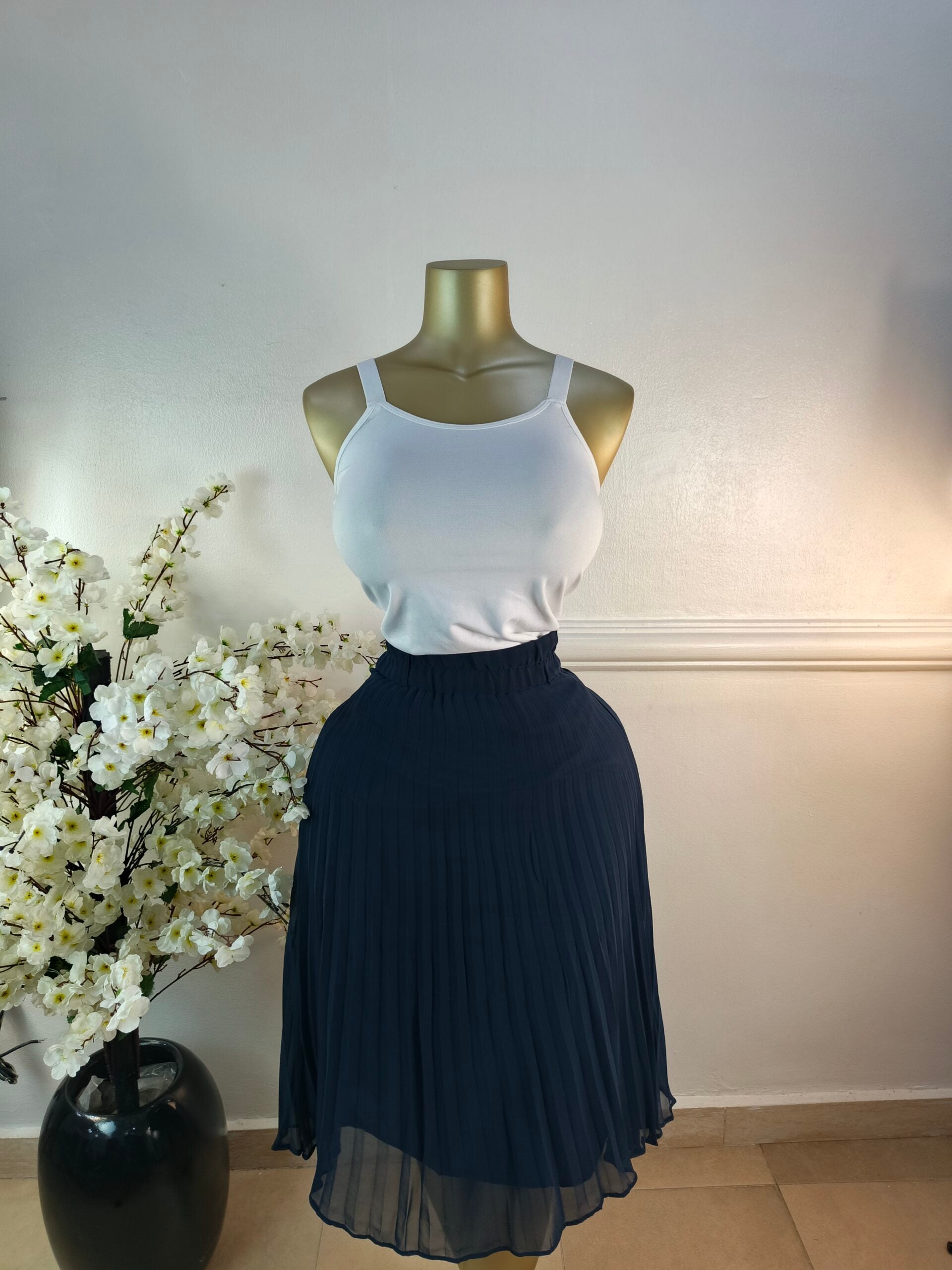 LYNDELLA UK SIZE 26 [LENGTH 30 INCHES, NAVY BLUE] image 0