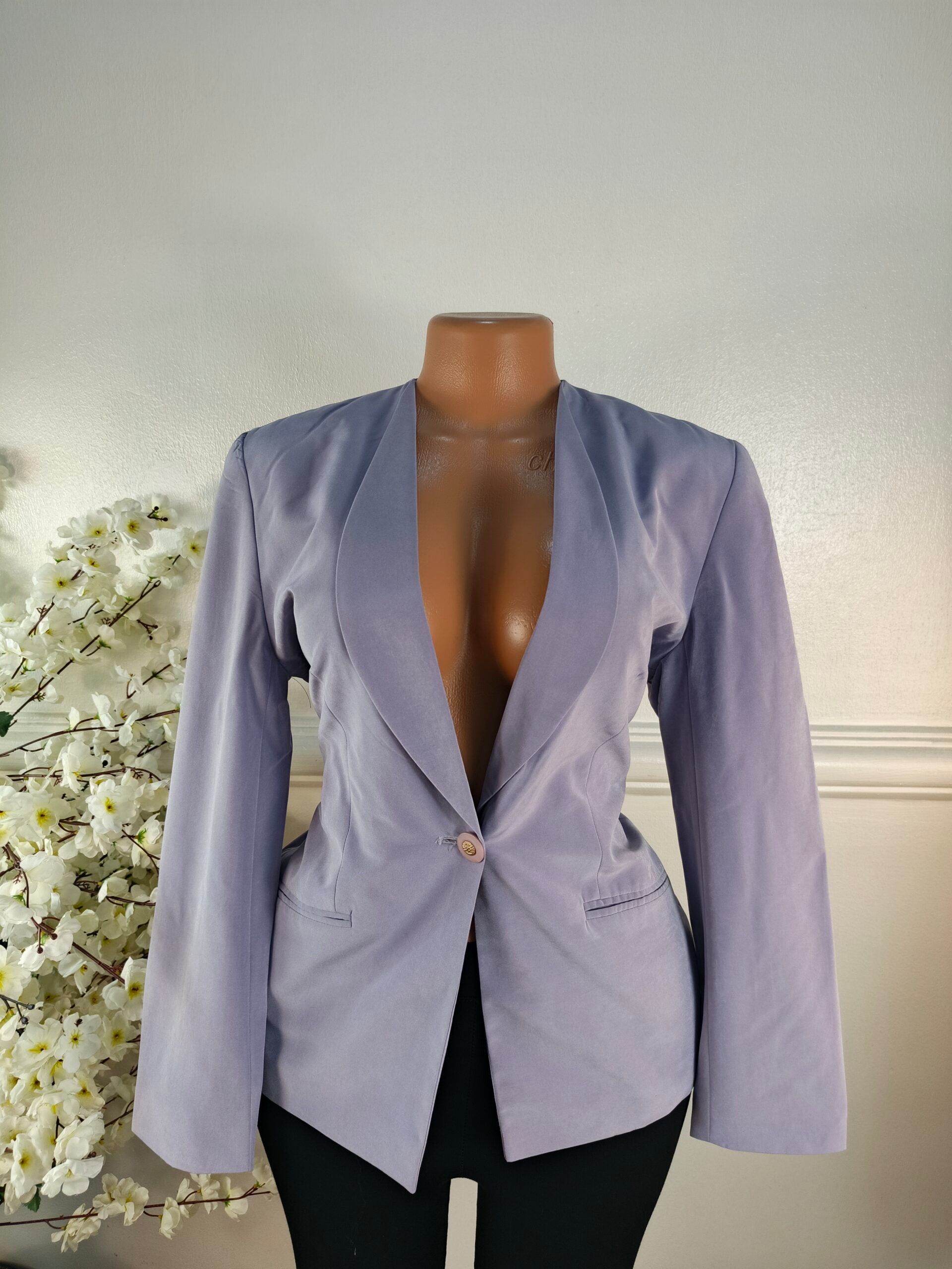 JACQUES VERT UK SIZE 10 [LENGTH 27 INCHES, ONION PURPLE] image 0