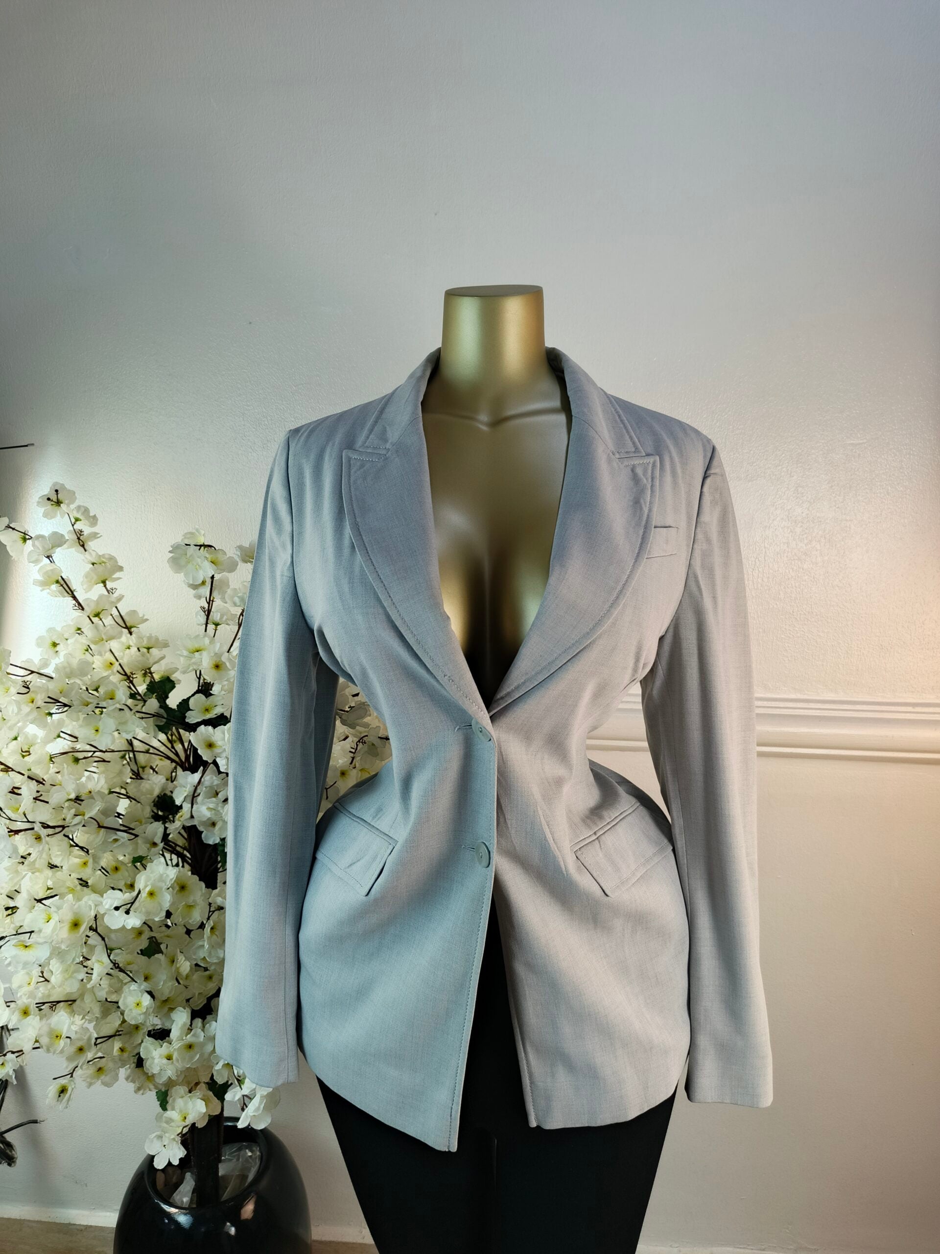 WALLIS  UK SIZE 14 [LENGTH 31 INCHES, GREY] image 0