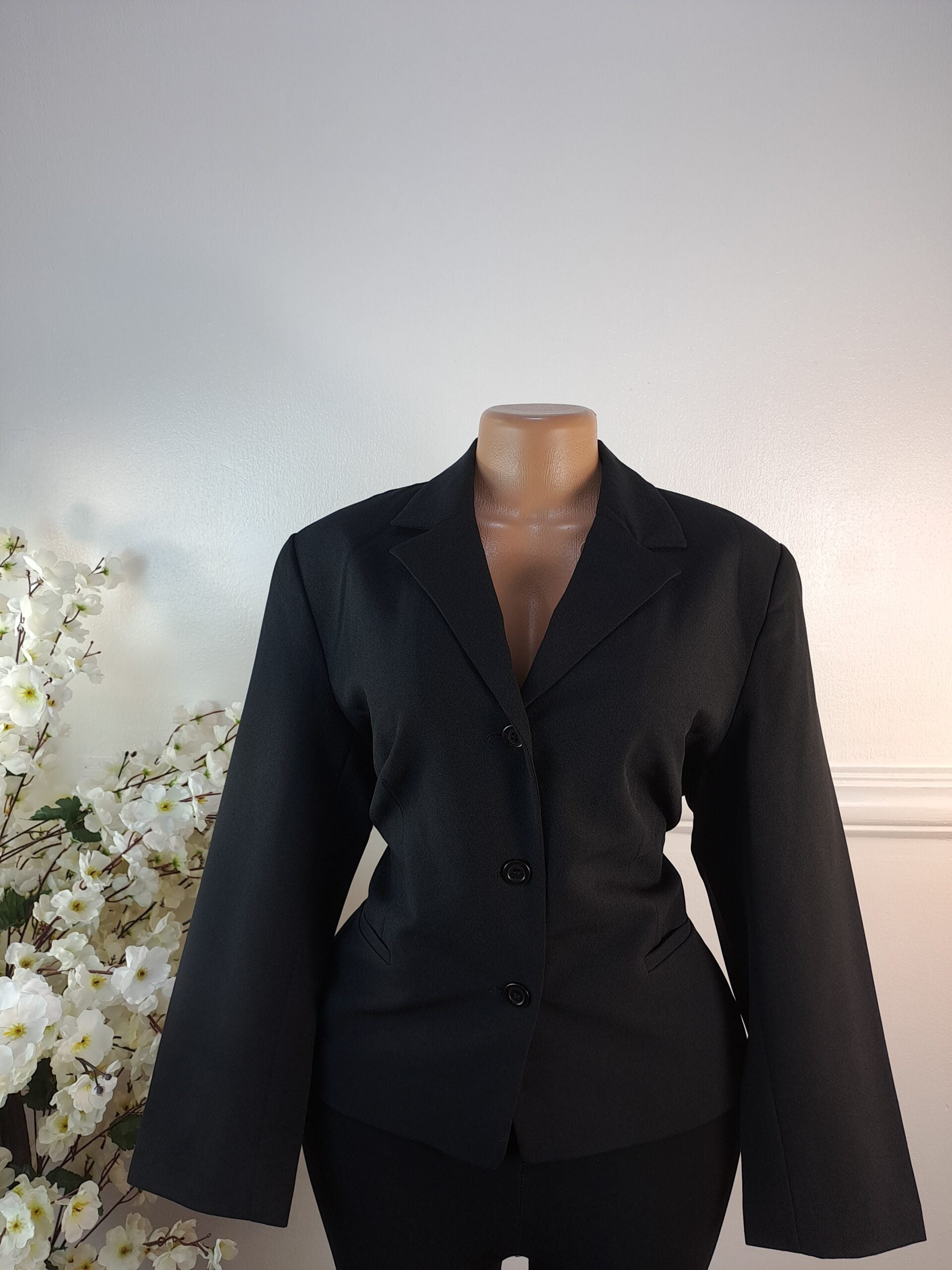 BLISS UK SIZE 16 [LENGTH 25 INCHES, BLACK] image 0